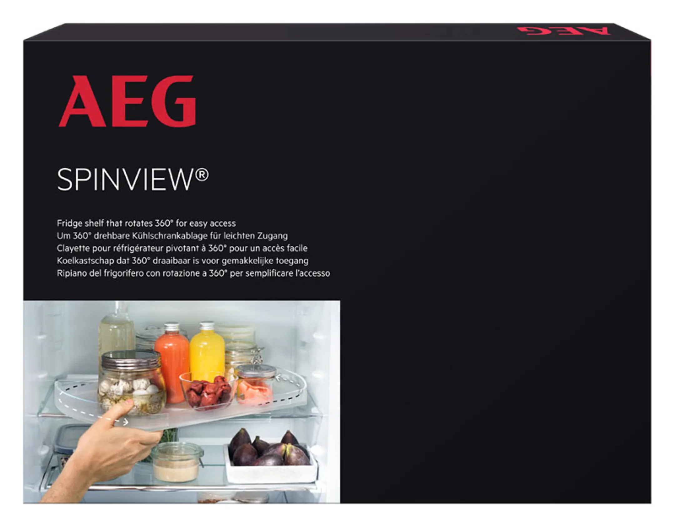 AEG A6RHSW31 Spinview - Draaiplateau voor koelkast image