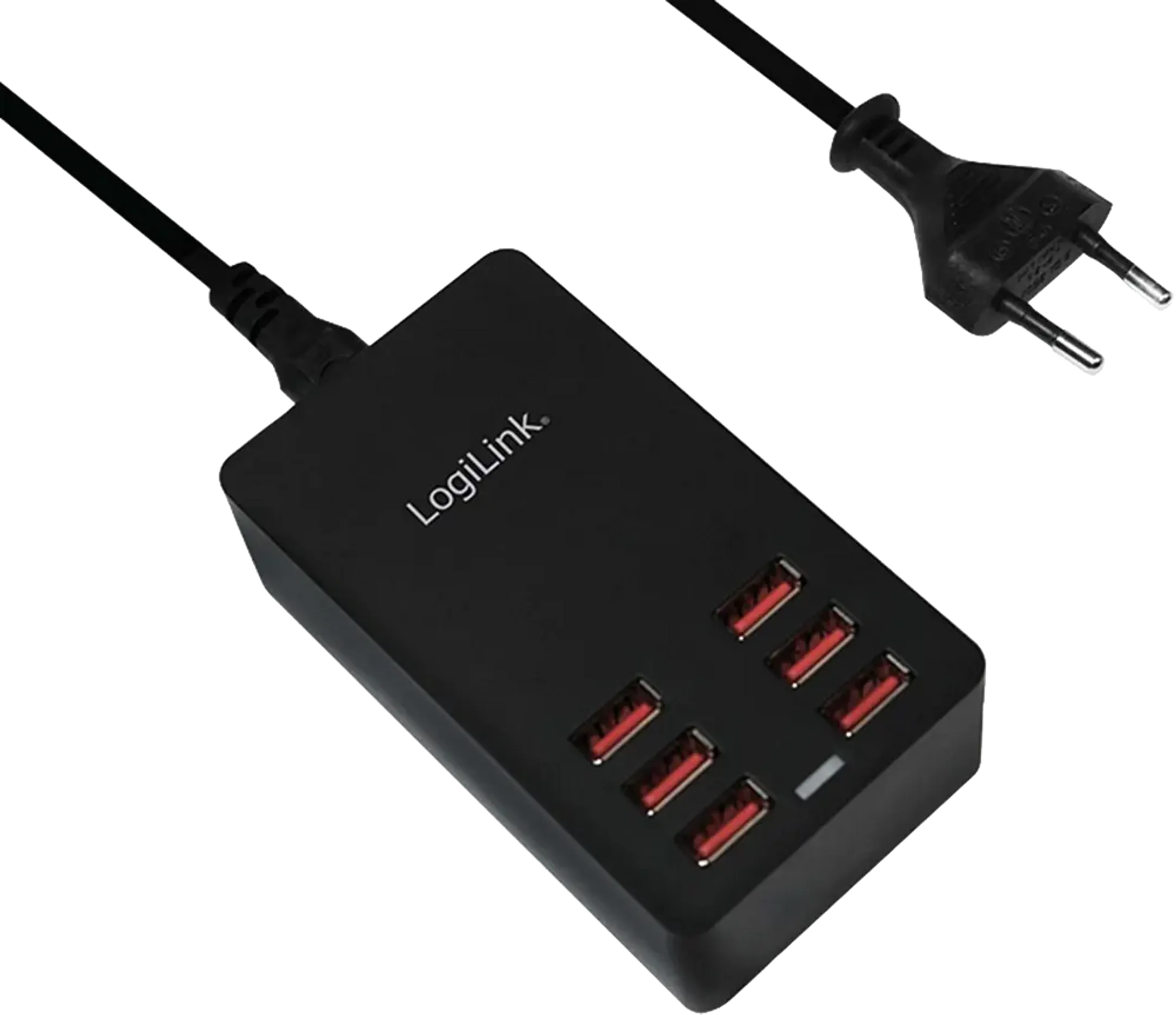 Logilink 32 W USB netstroomlader - 6 poorten image