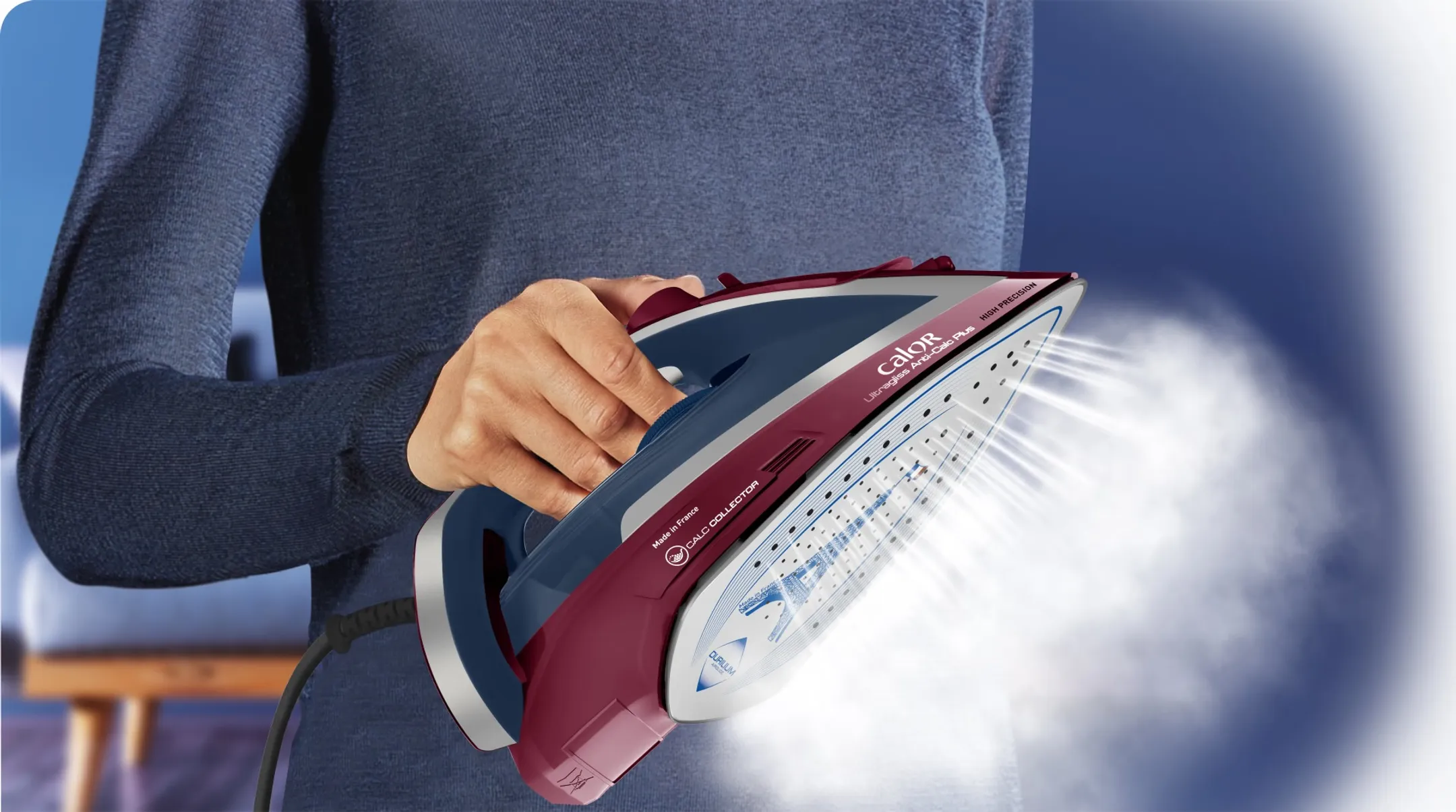 Calor Fer à repasser Ultragliss Anti-Calc Plus FV6834CO image