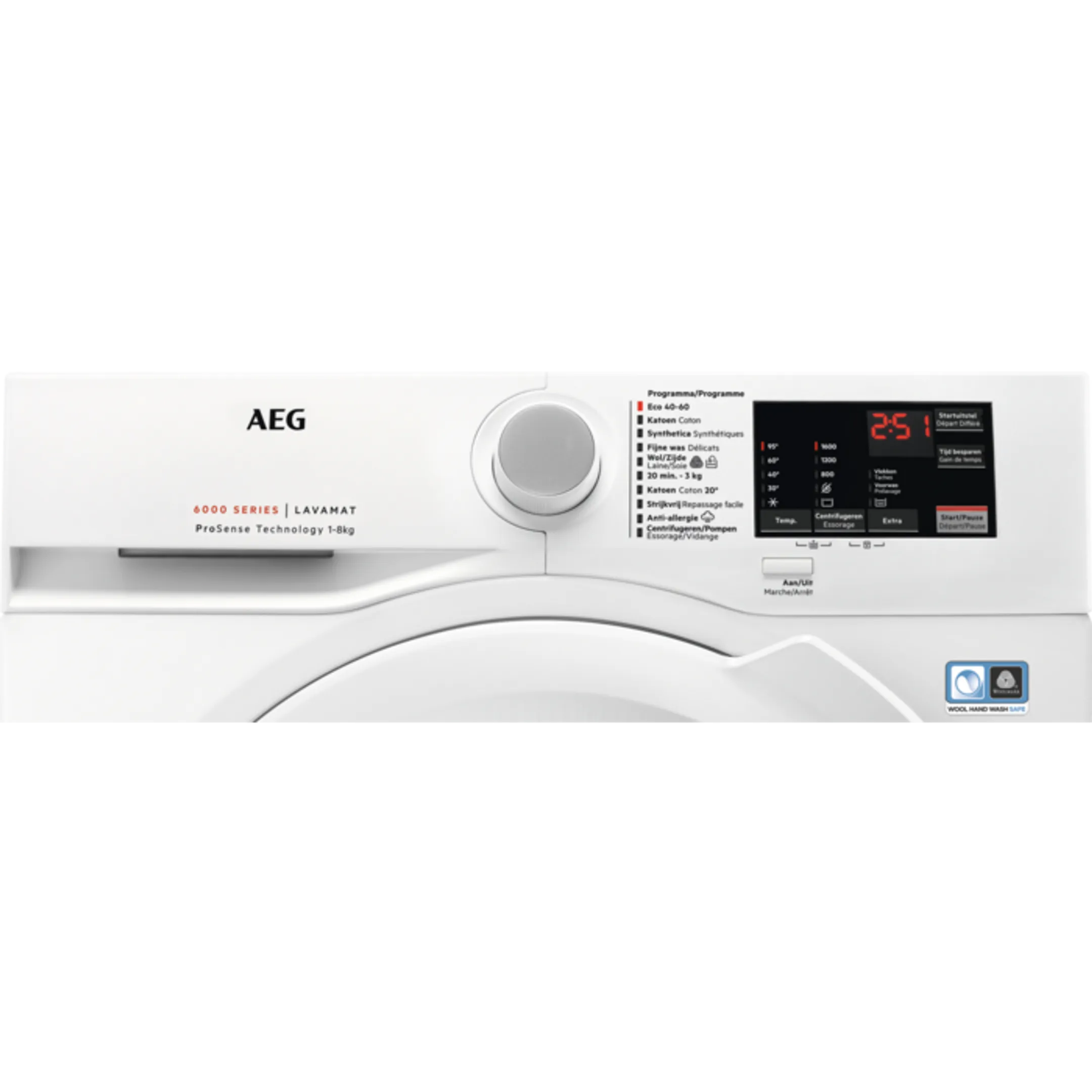 AEG Wasmachine LF62R862 PROSENSE image