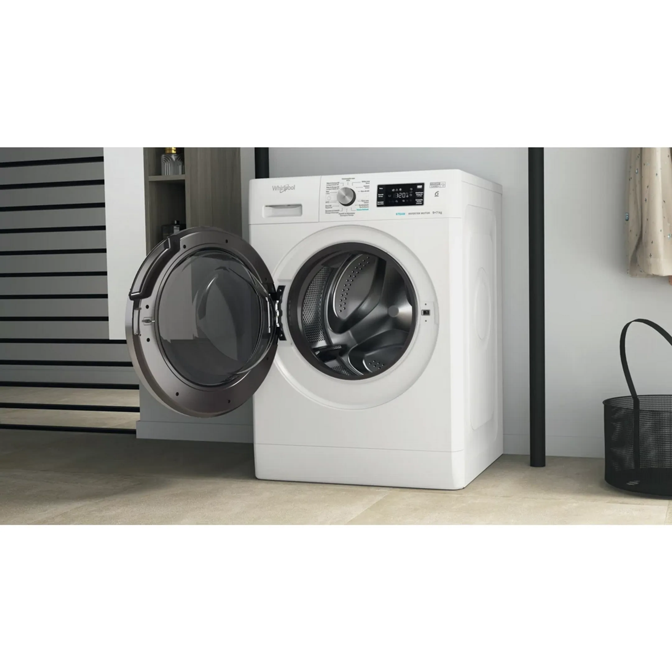 Whirlpool Was-droogcombinatie FFWDB 976258E BCV BE image