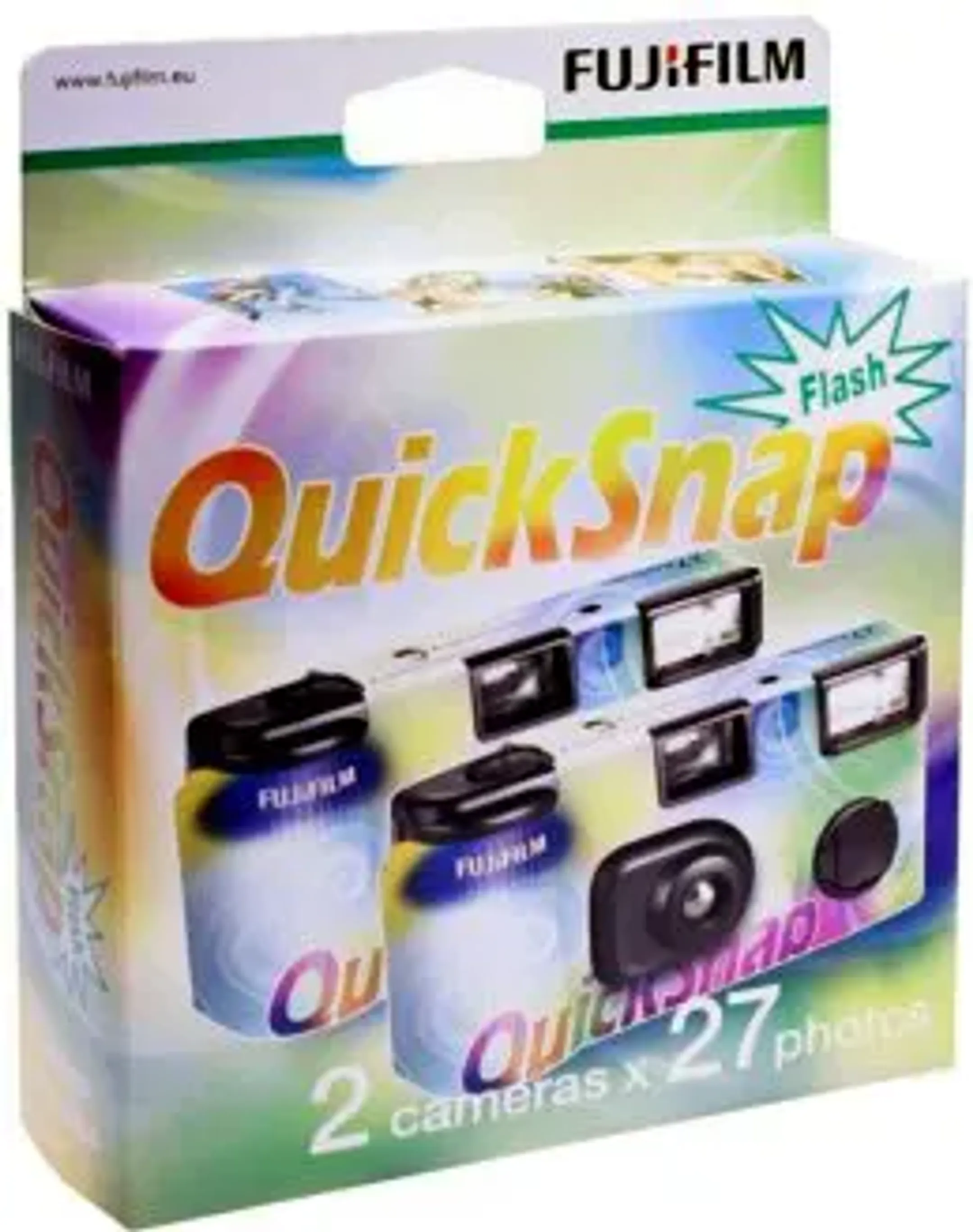 Fujifilm Quicksnap Flash wegwerpcamera - 2 stuks image
