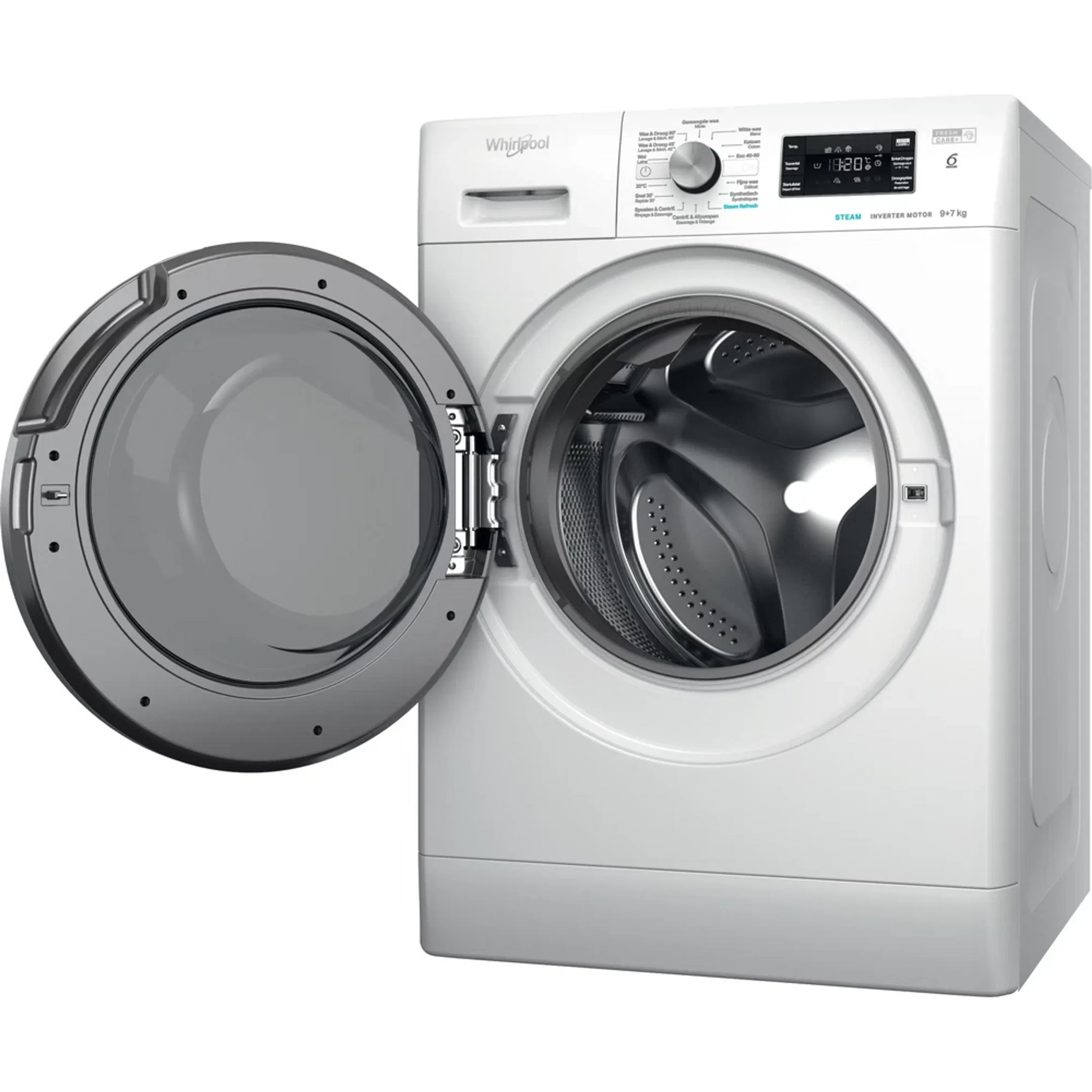 Whirlpool Was-droogcombinatie FFWDB 976258E BCV BE image