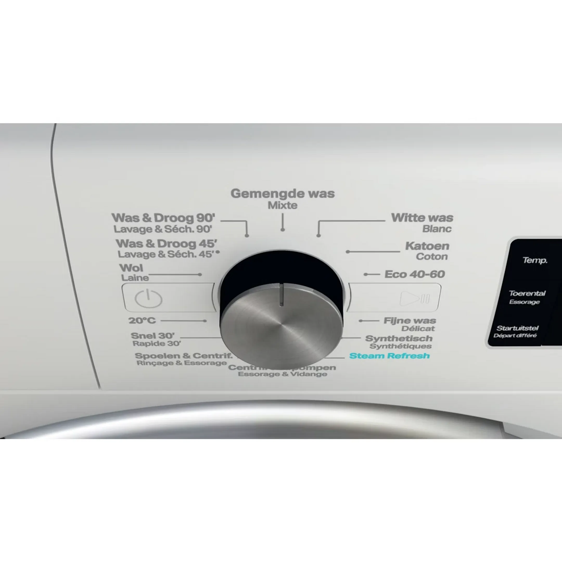 Whirlpool Was-droogcombinatie FFWDB 976258E BCV BE image