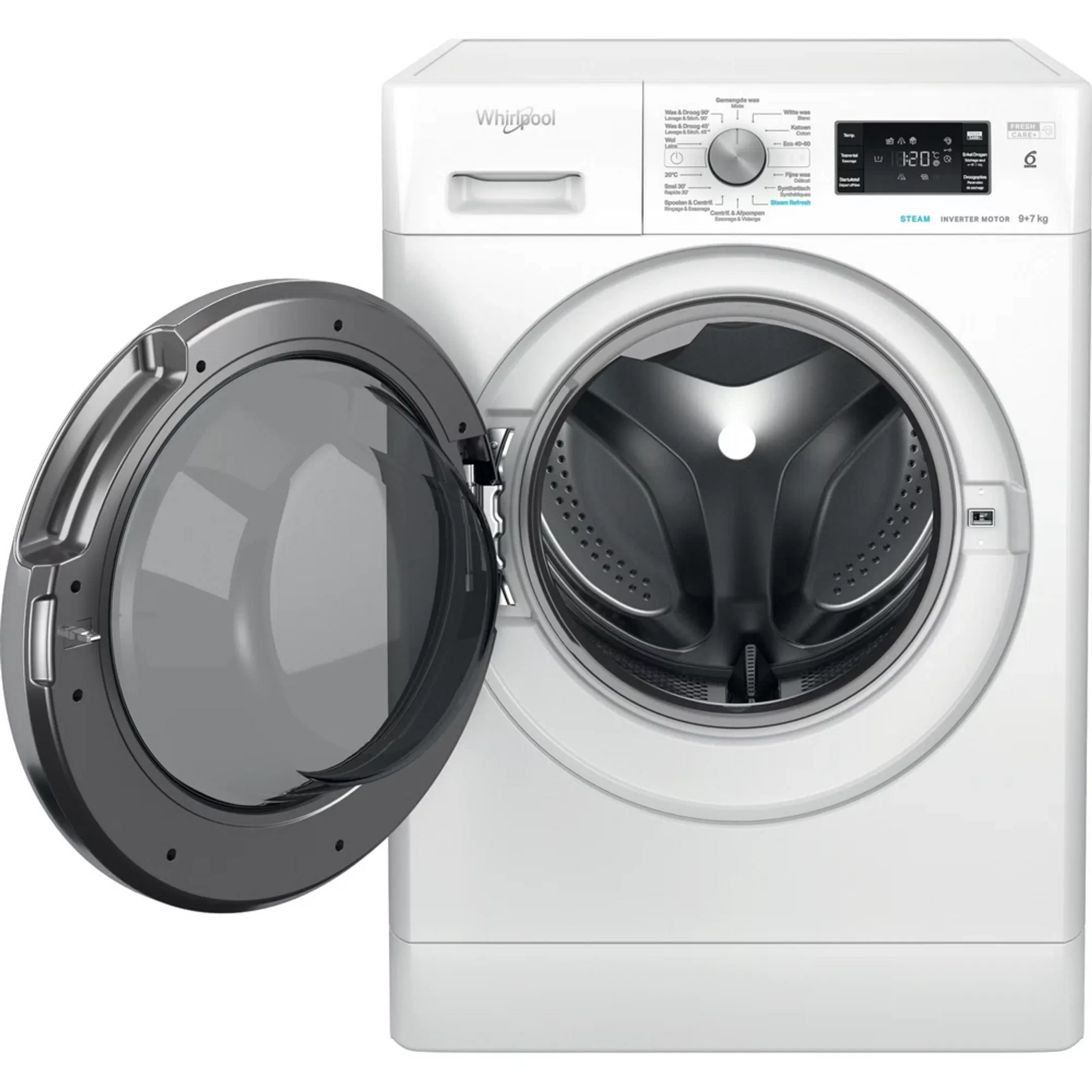 Whirlpool Was-droogcombinatie FFWDB 976258E BCV BE image
