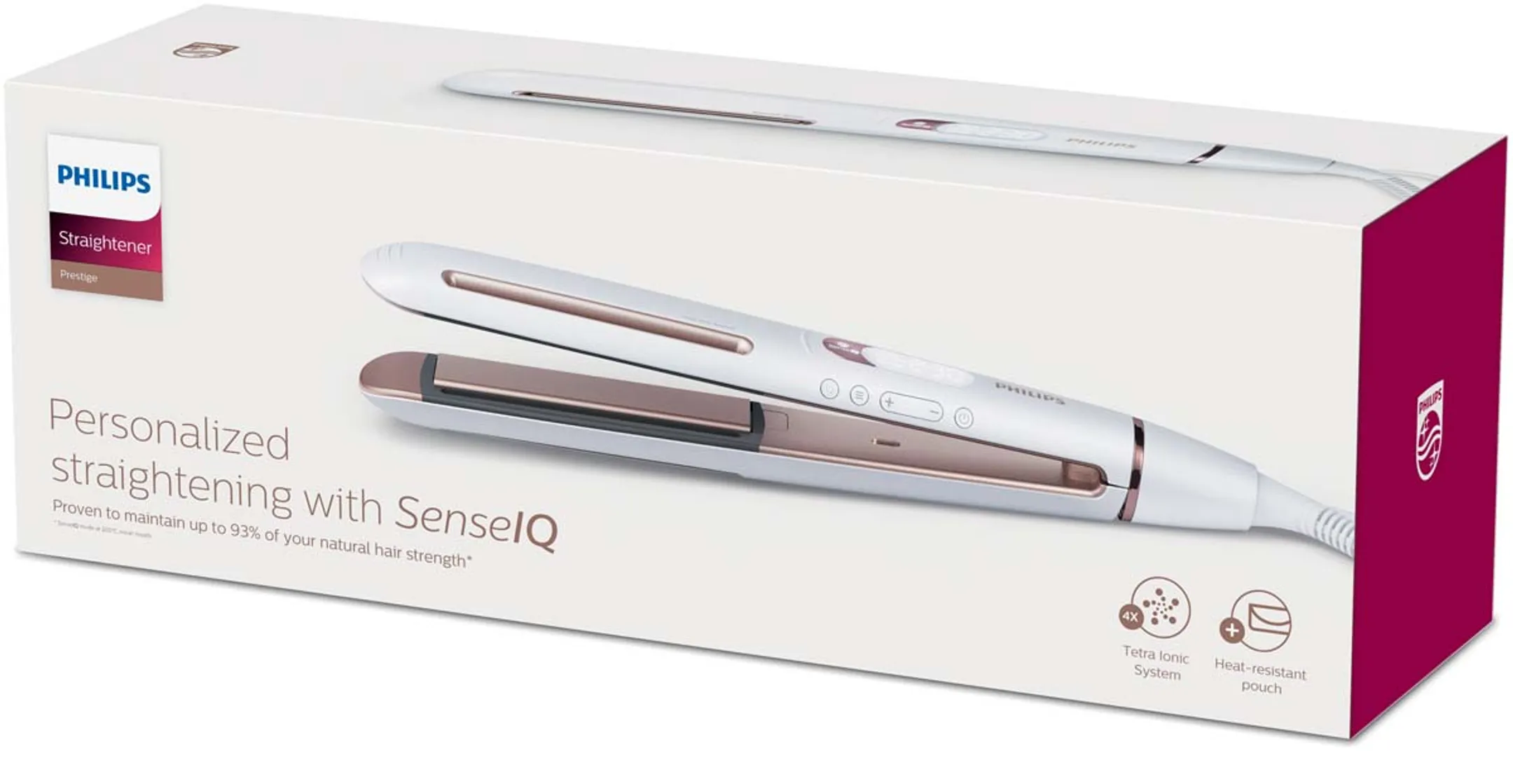 Philips Stijltang met SenseIQ BHS830/00 Prestige image