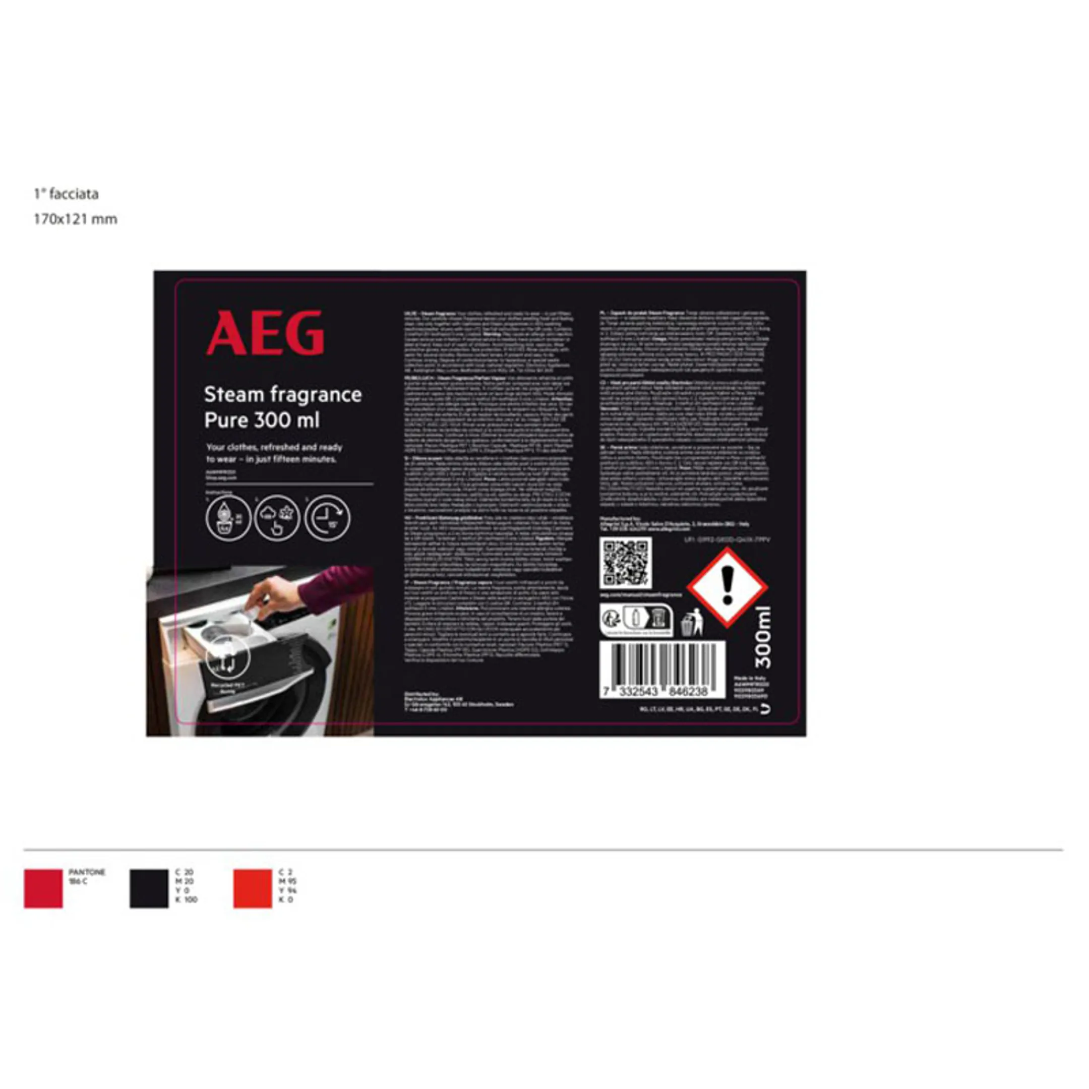 AEG STEAM FRAGRANCE A6WMFR020 image