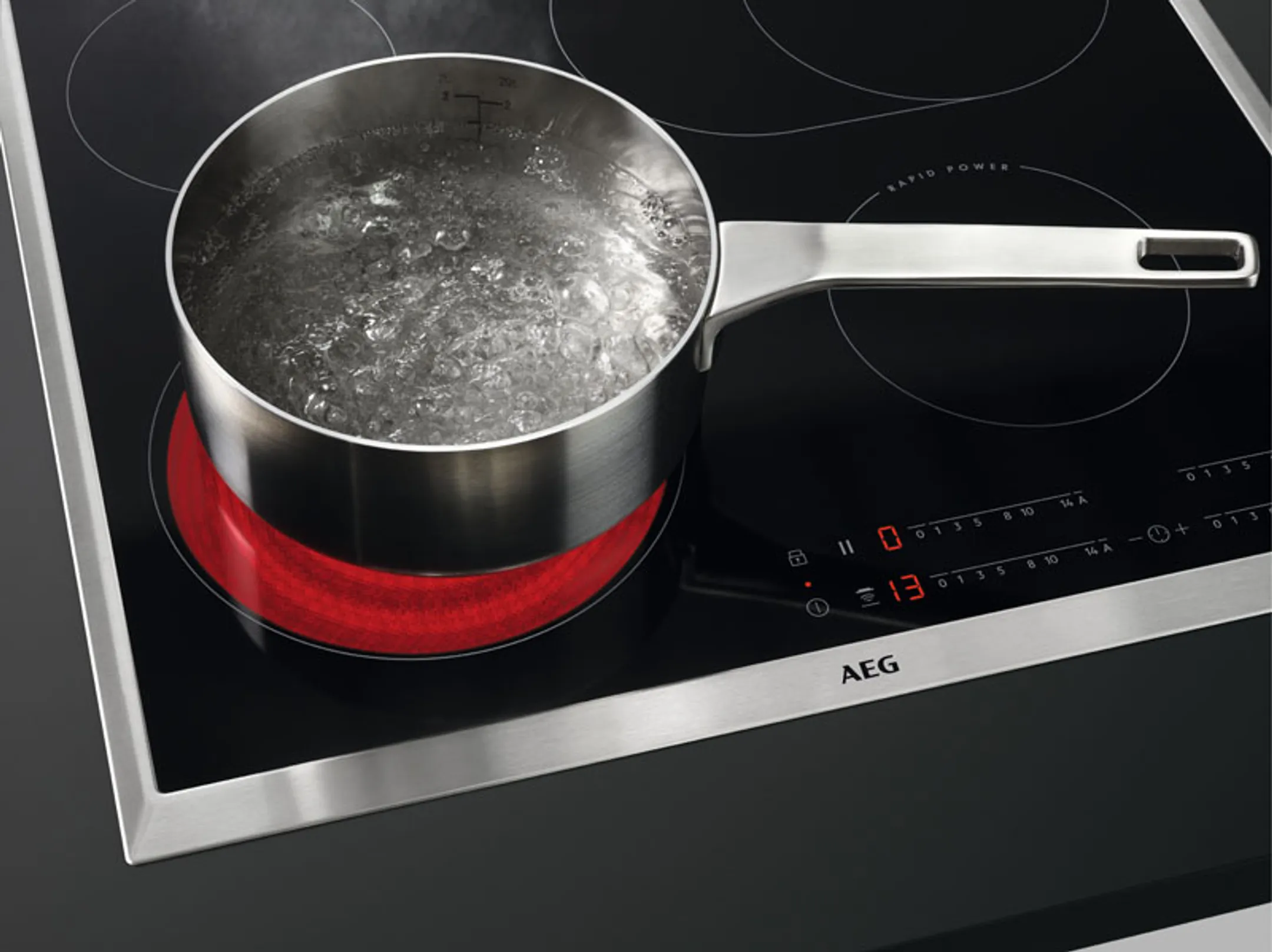 AEG Vitrokeramisch kookplaat HK654850XB Hob2Hood image