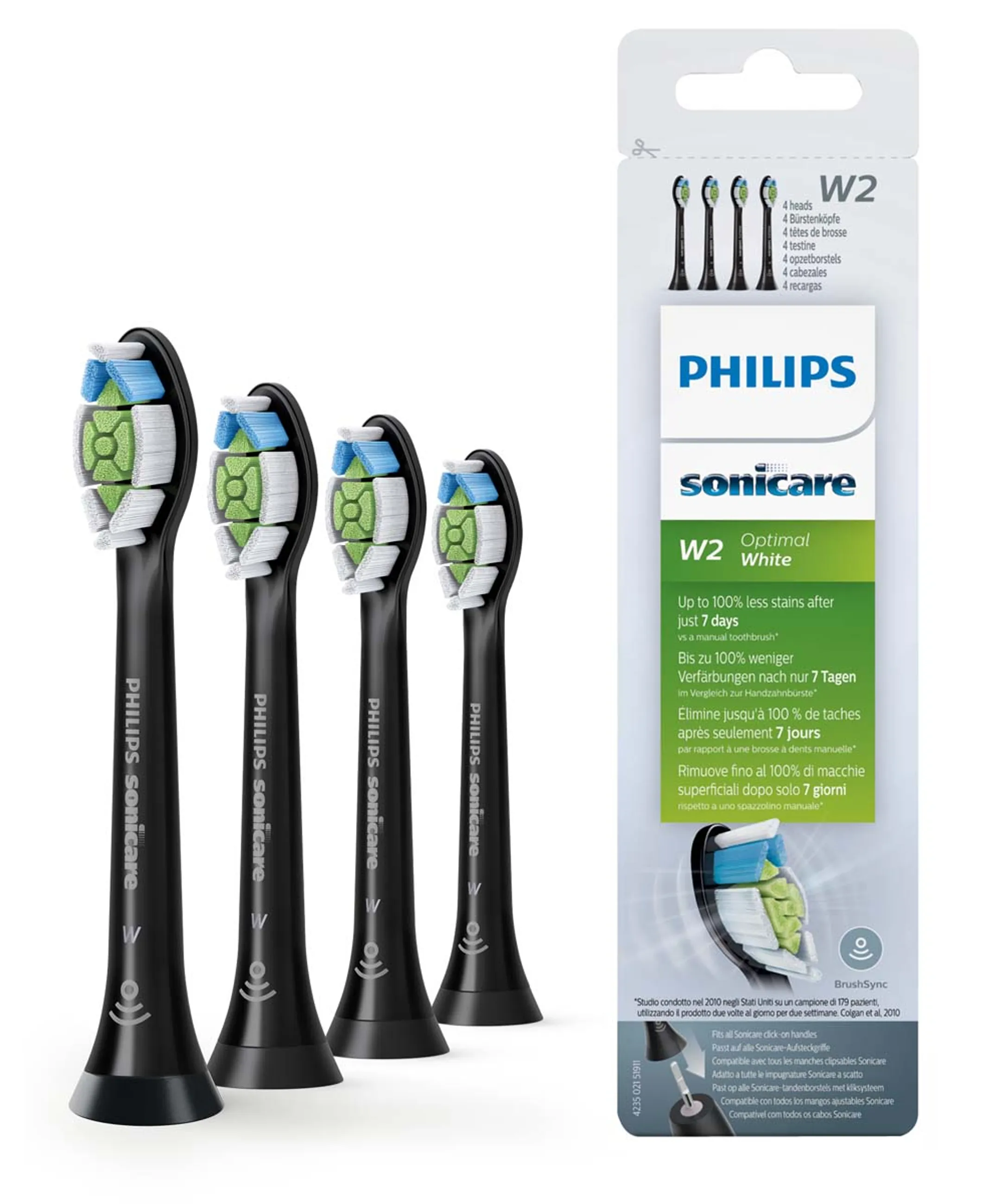 Philips Brossettes Sonicare HX6064/11 Optimal White W image