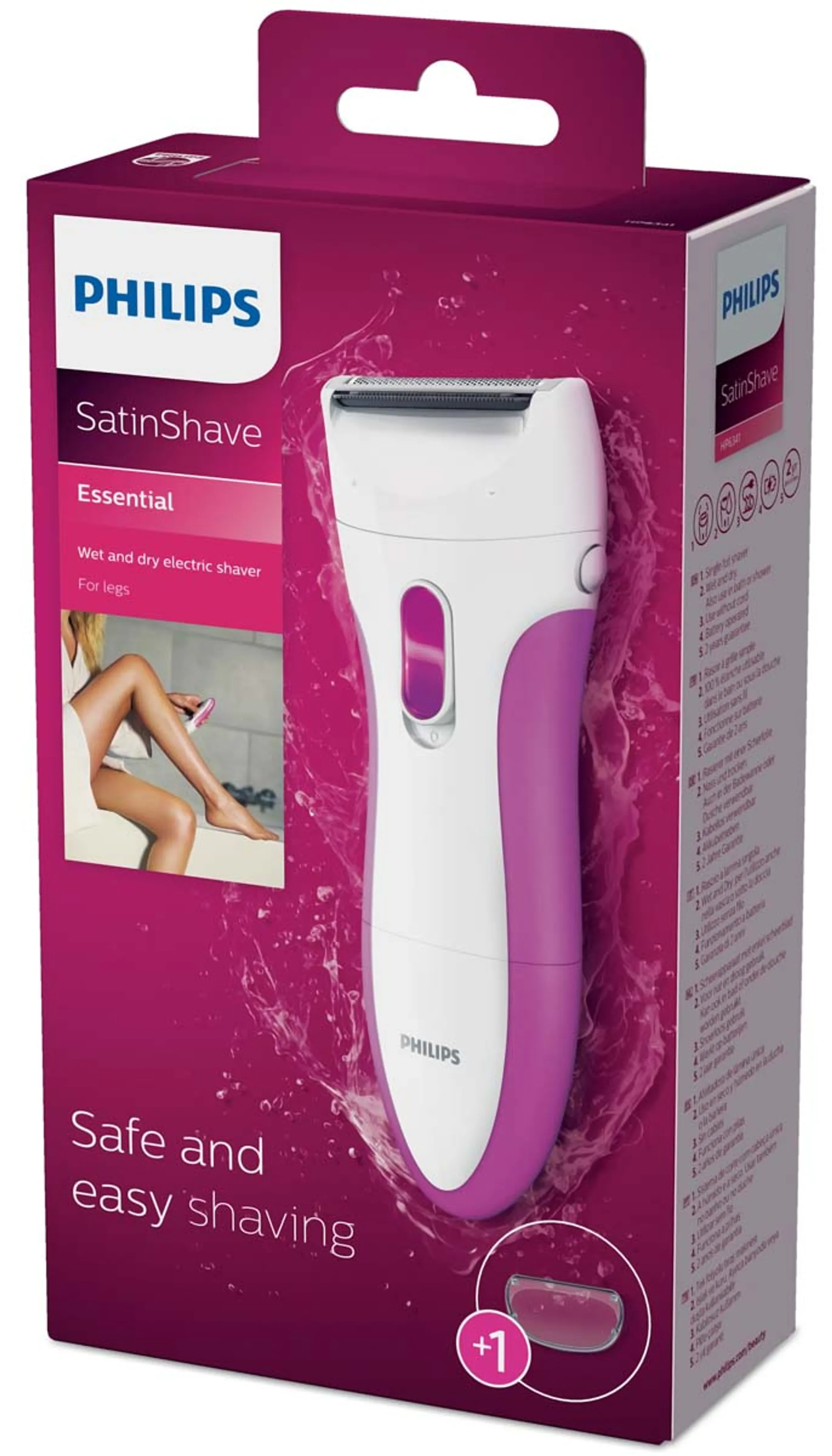 Philips Ladyshave HP6341/00 SatinShave Essential image