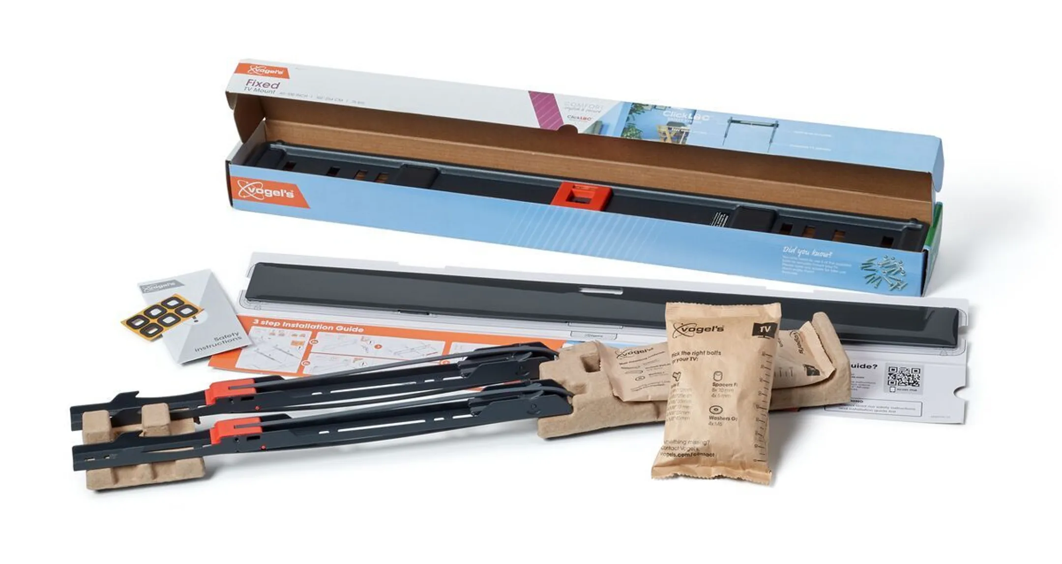 Vogels Platte TV-beugel TVM 3605 - 40" tot 100" image