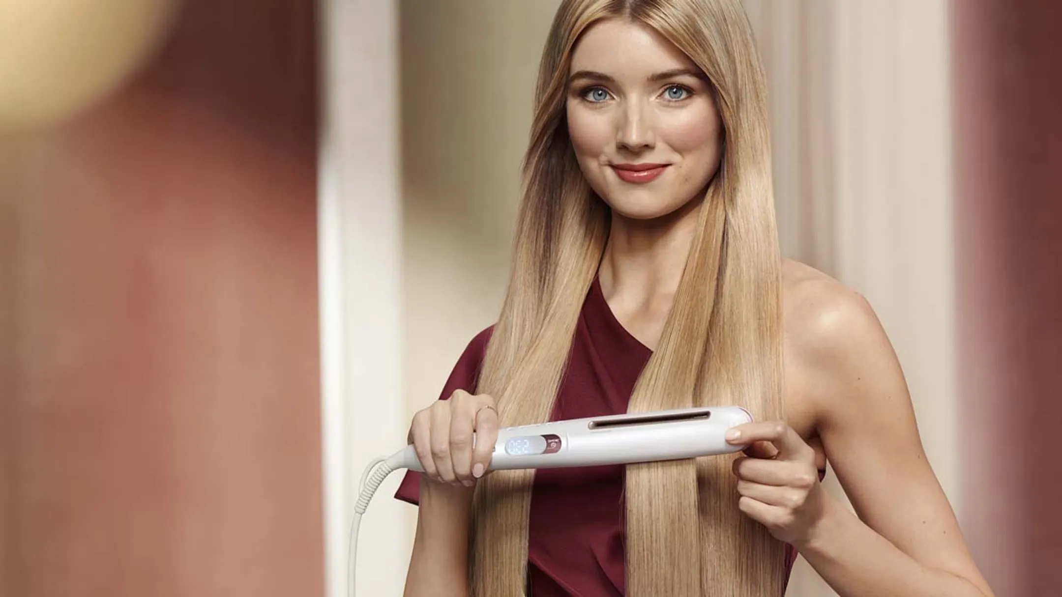Philips Stijltang met SenseIQ BHS830/00 Prestige image