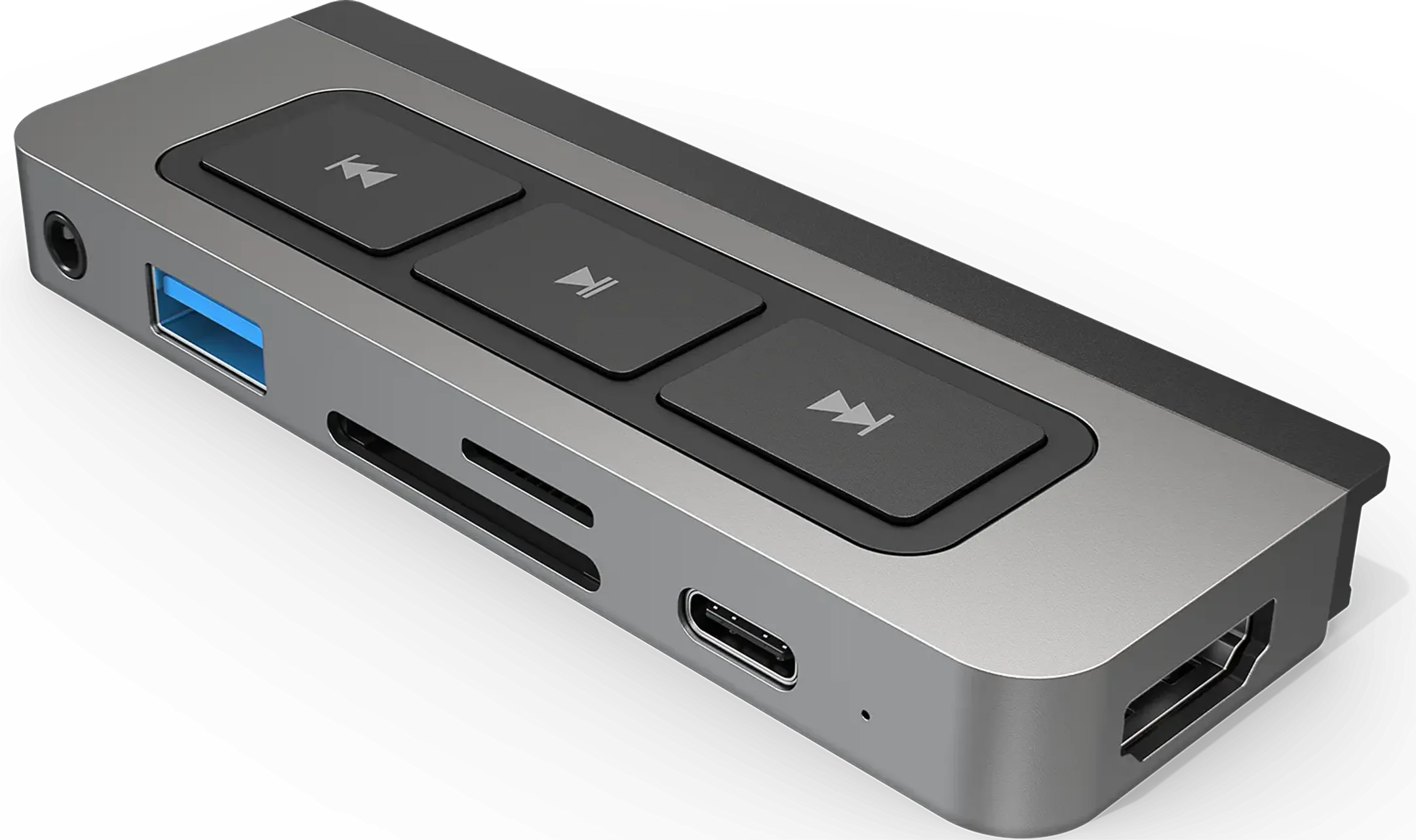 Hub multimédia USB C HyperDrive - 6 ports