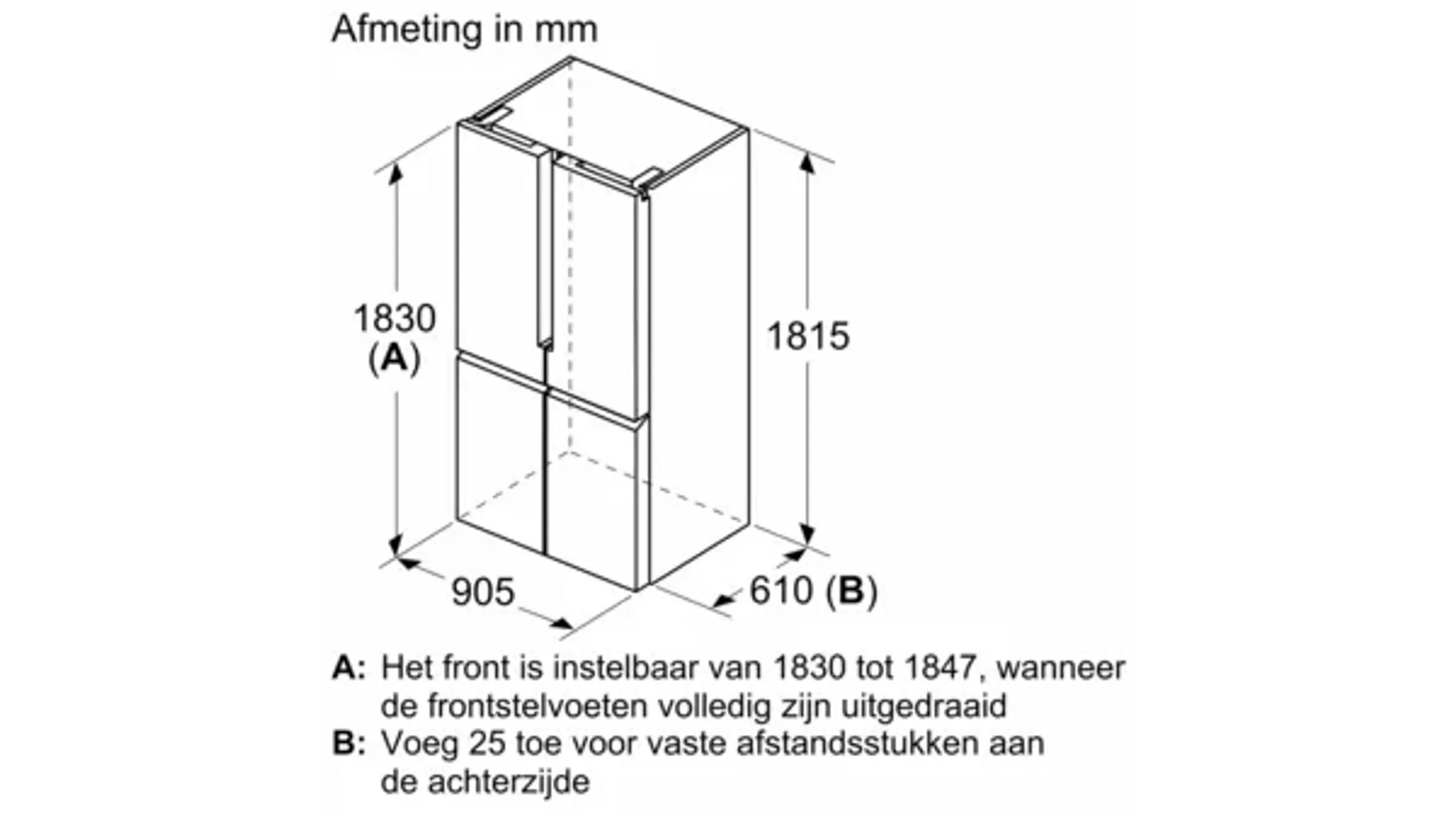 Siemens Amerikaanse koelkast KF96NAXEA iQ300 Total No-frost 183 cm image