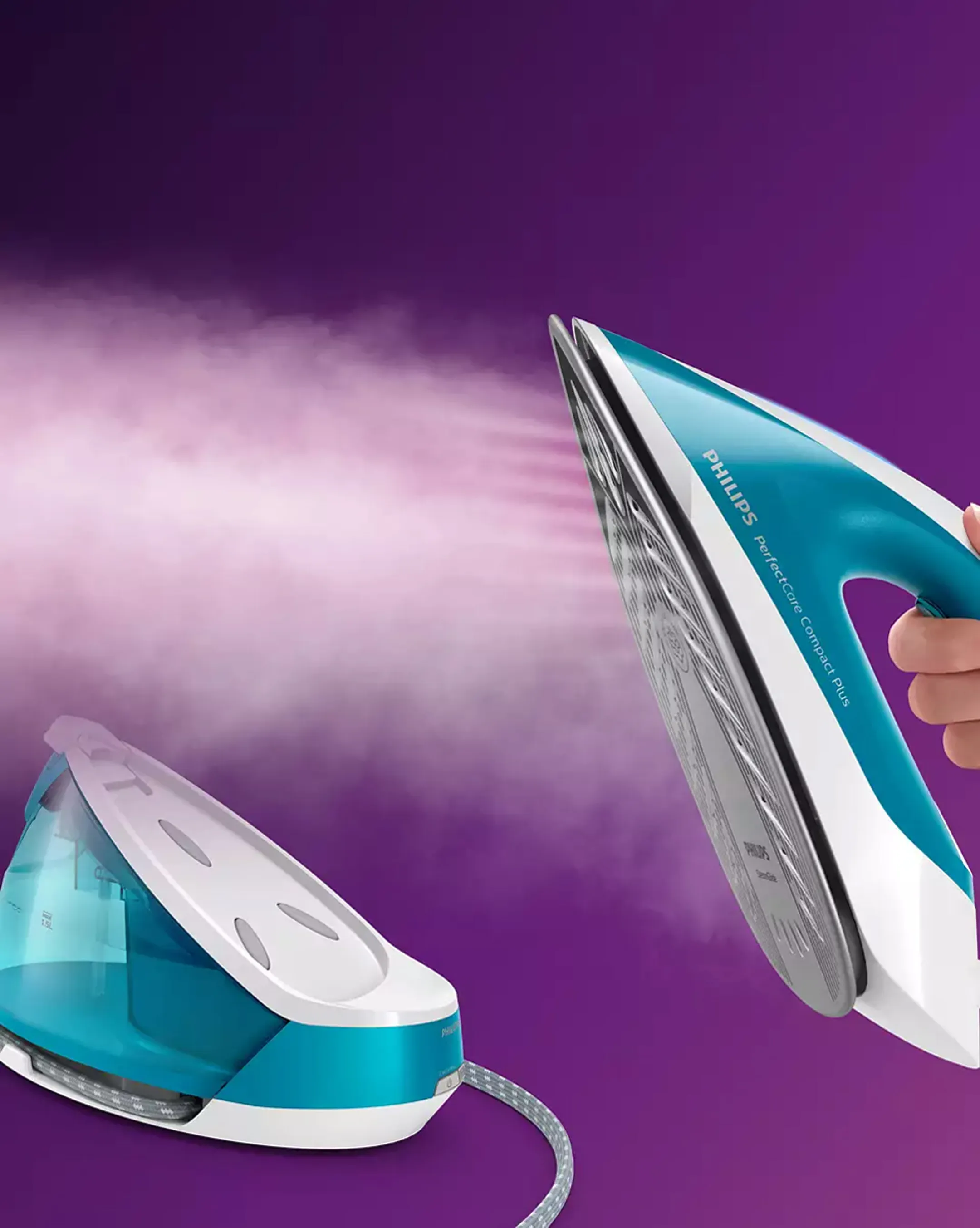 Philips Centrale vapeur PerfectCare Compact Plus GC7920/20 image