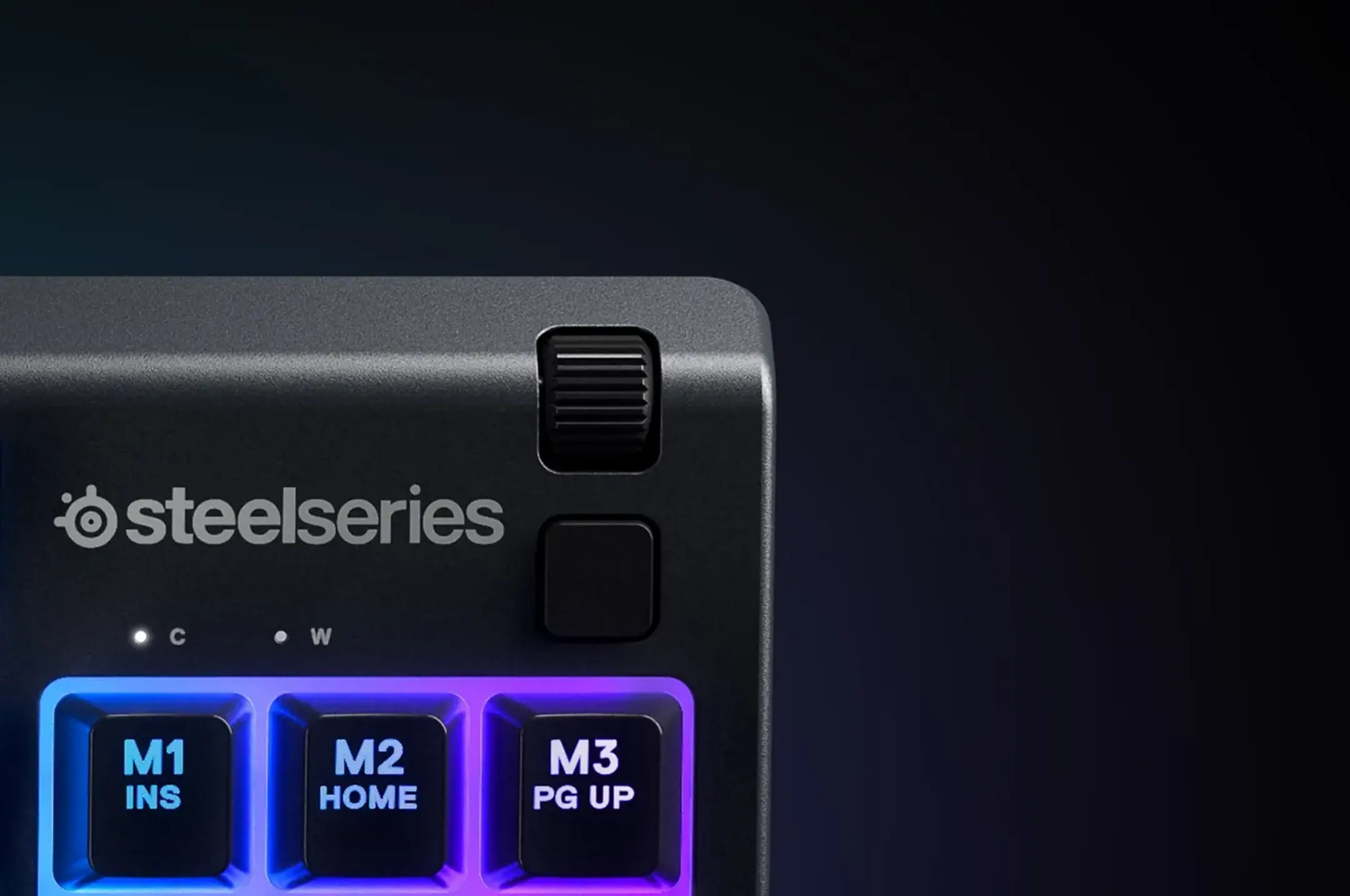 Steelseries Apex 3 TKL gaming toetsenbord - Zwart image