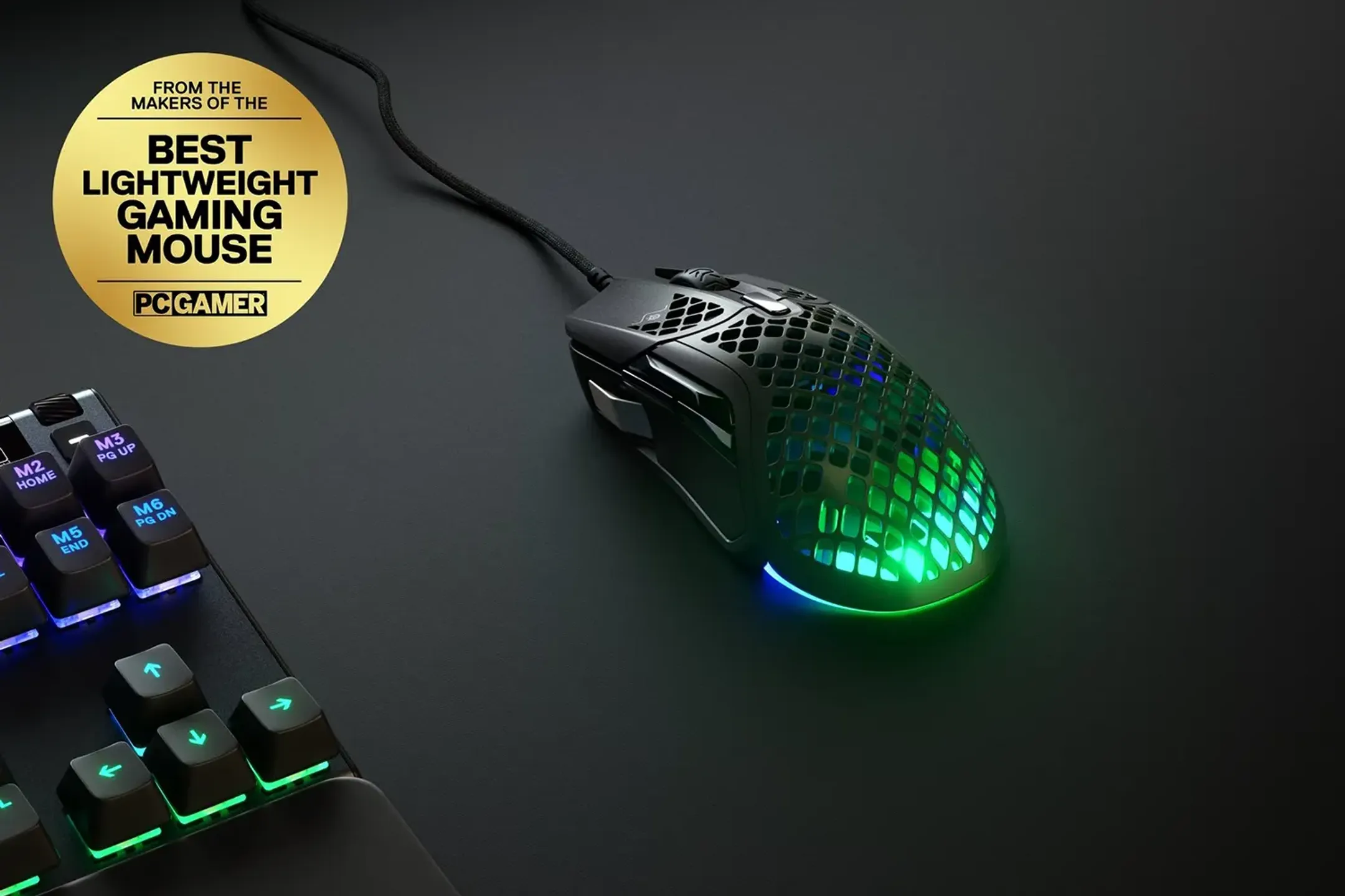 Steelseries Aerox 5 gaming muis - Zwart image