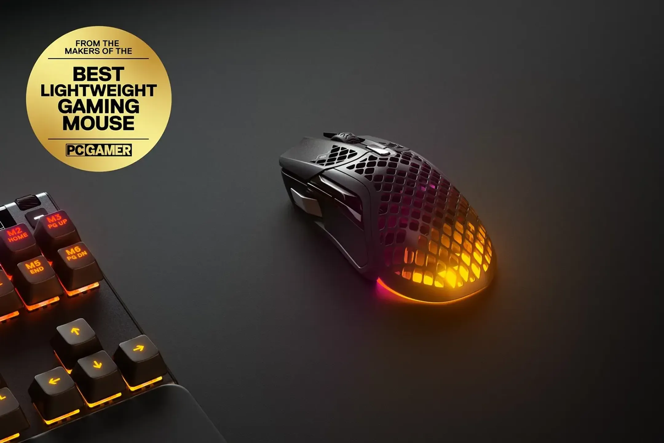 Steelseries Souris gaming sans fil Aerox 5 - Noir image