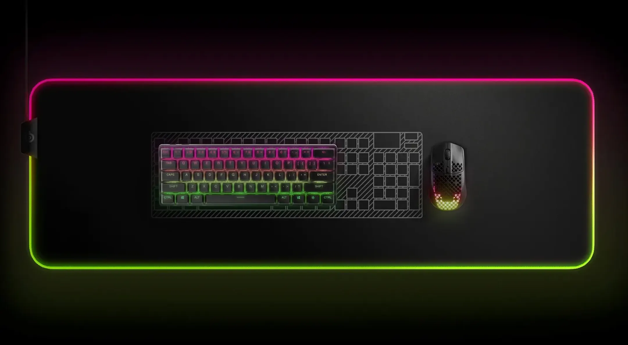 Steelseries Apex Pro Mini sans fil (AZERTY FR) - Noir image
