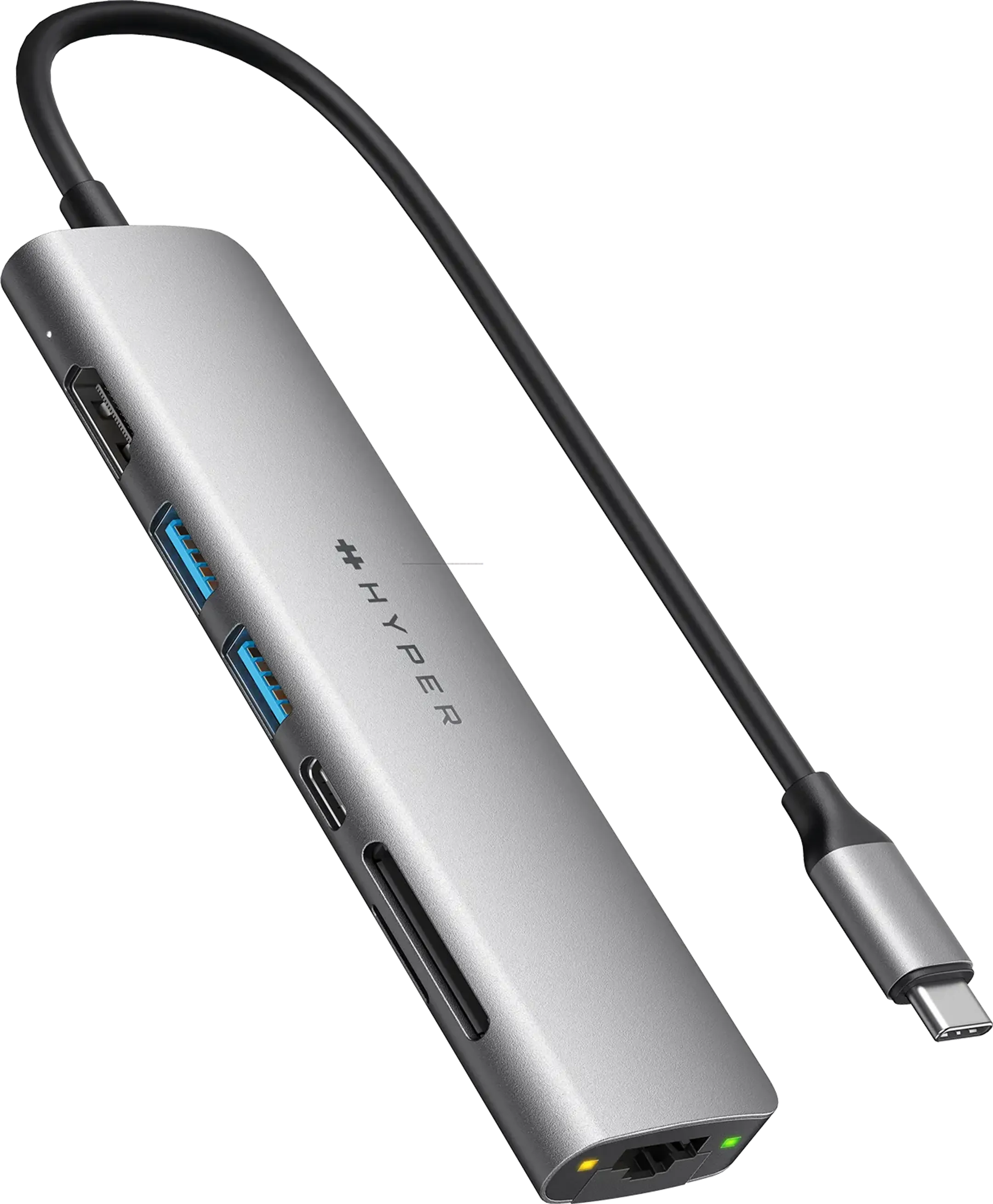Hub USB C HyperDrive SLAB - 7 ports