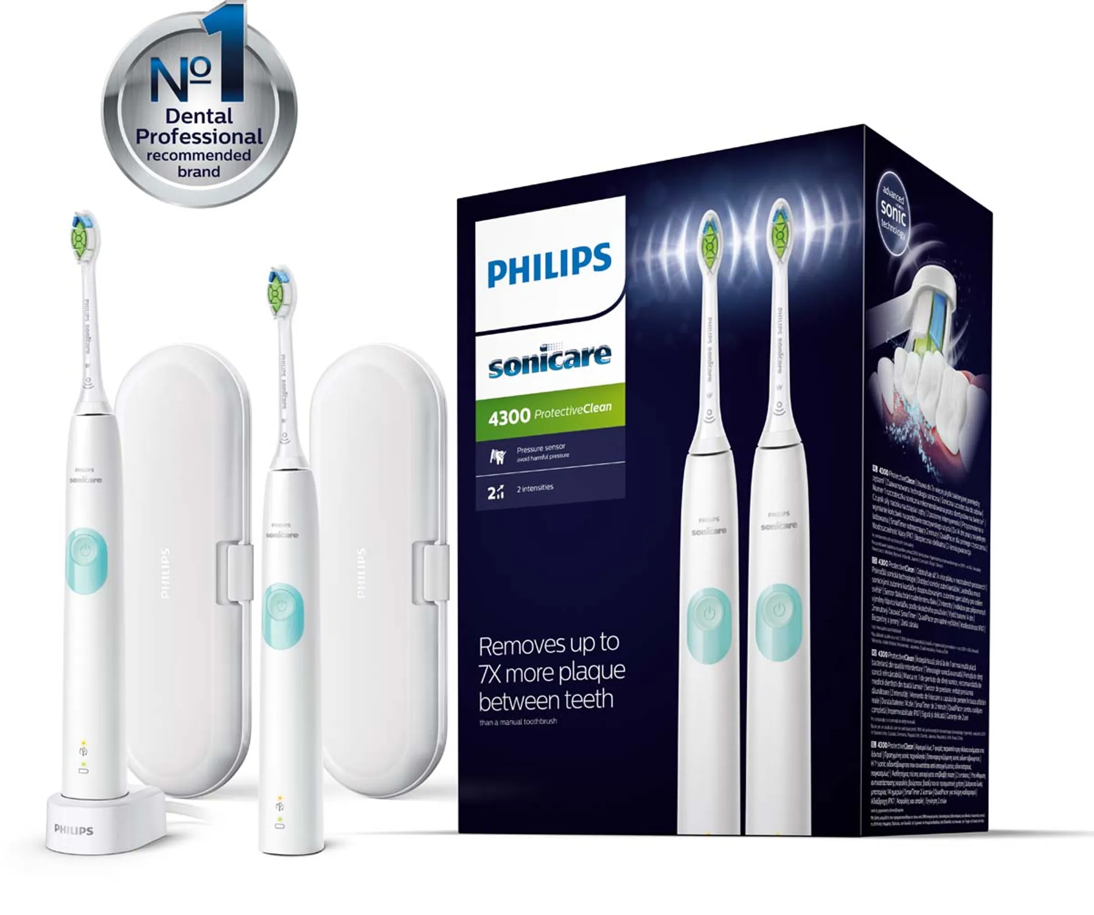 Philips Sonicare Elektrische tandenborstel HX6807/35 ProtectiveClean 4300 Series image