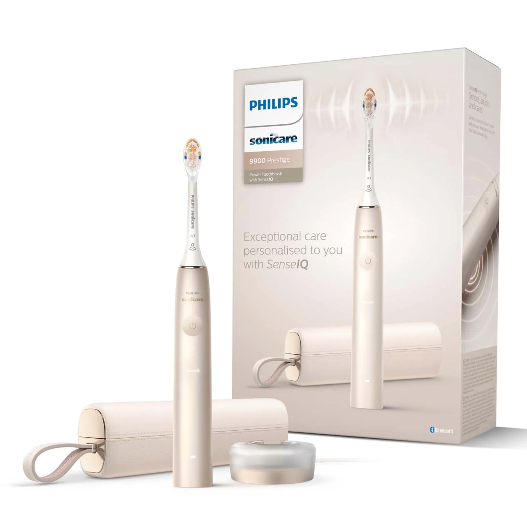 Philips Brosse à dents électrique Sonicare avec SenseIQ HX9992/11 Prestige 9900 Series image