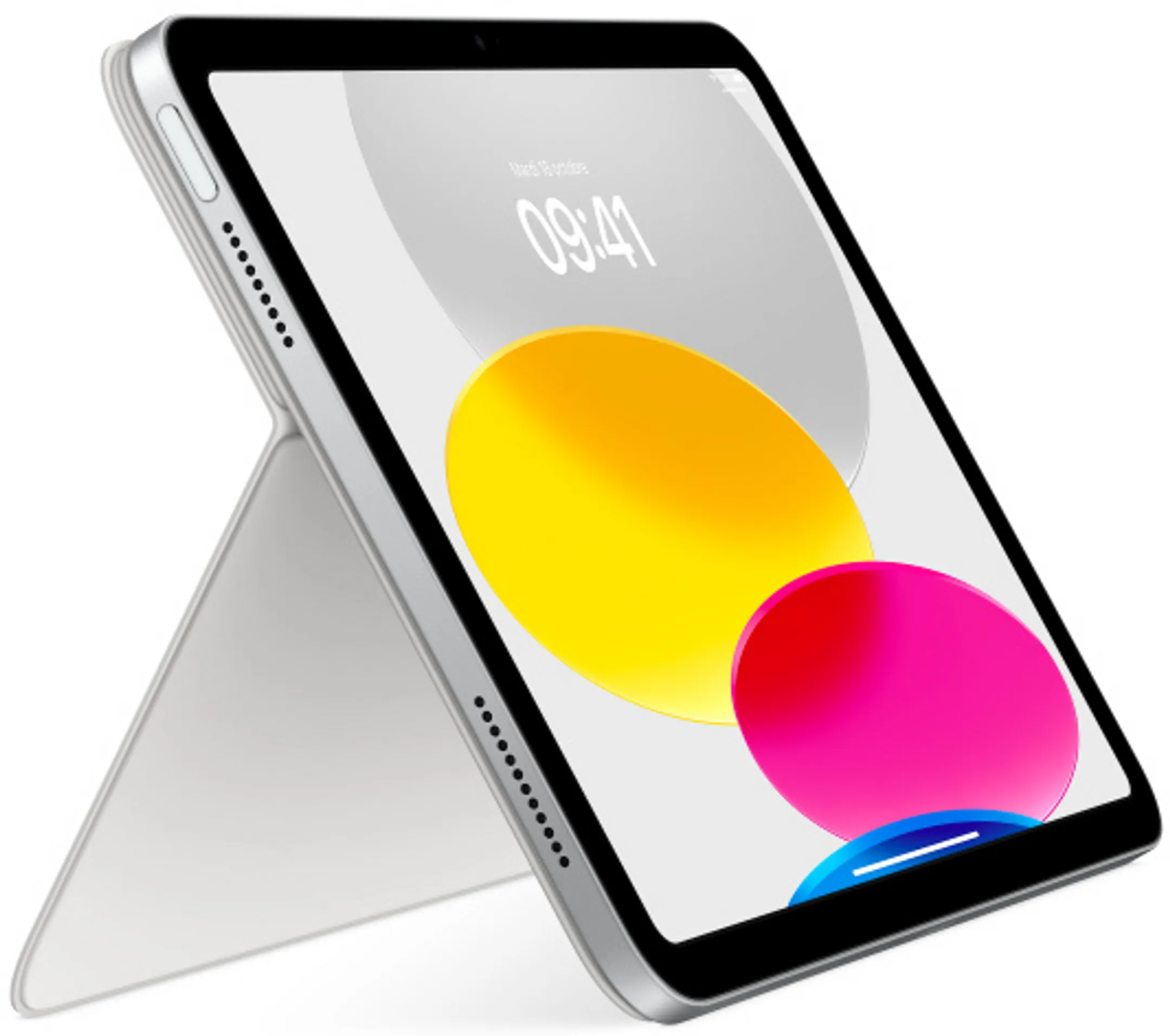 Apple Étui Magic Keyboard pour iPad 2025 (A16) - Blanc (AZERTY FR) image
