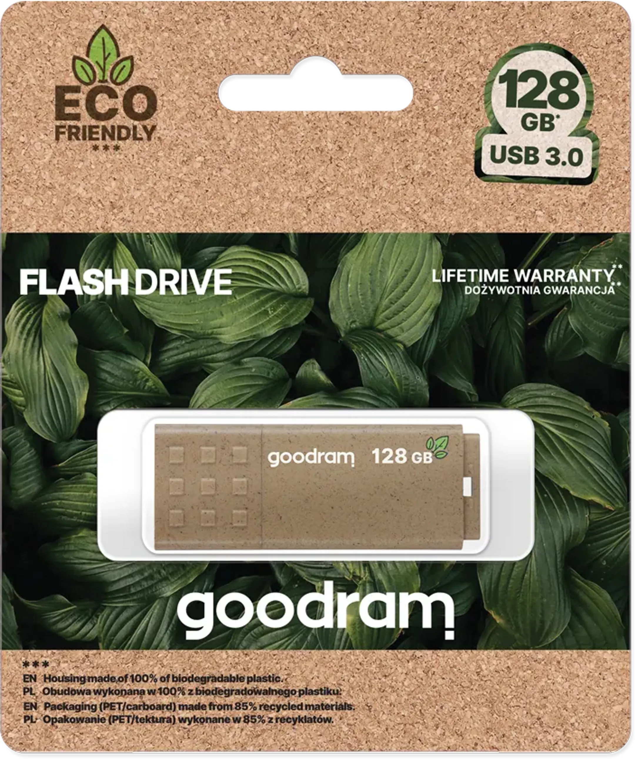 Goodram UME3 Eco Friendly USB 3.0 USB-stick - 128 GB image