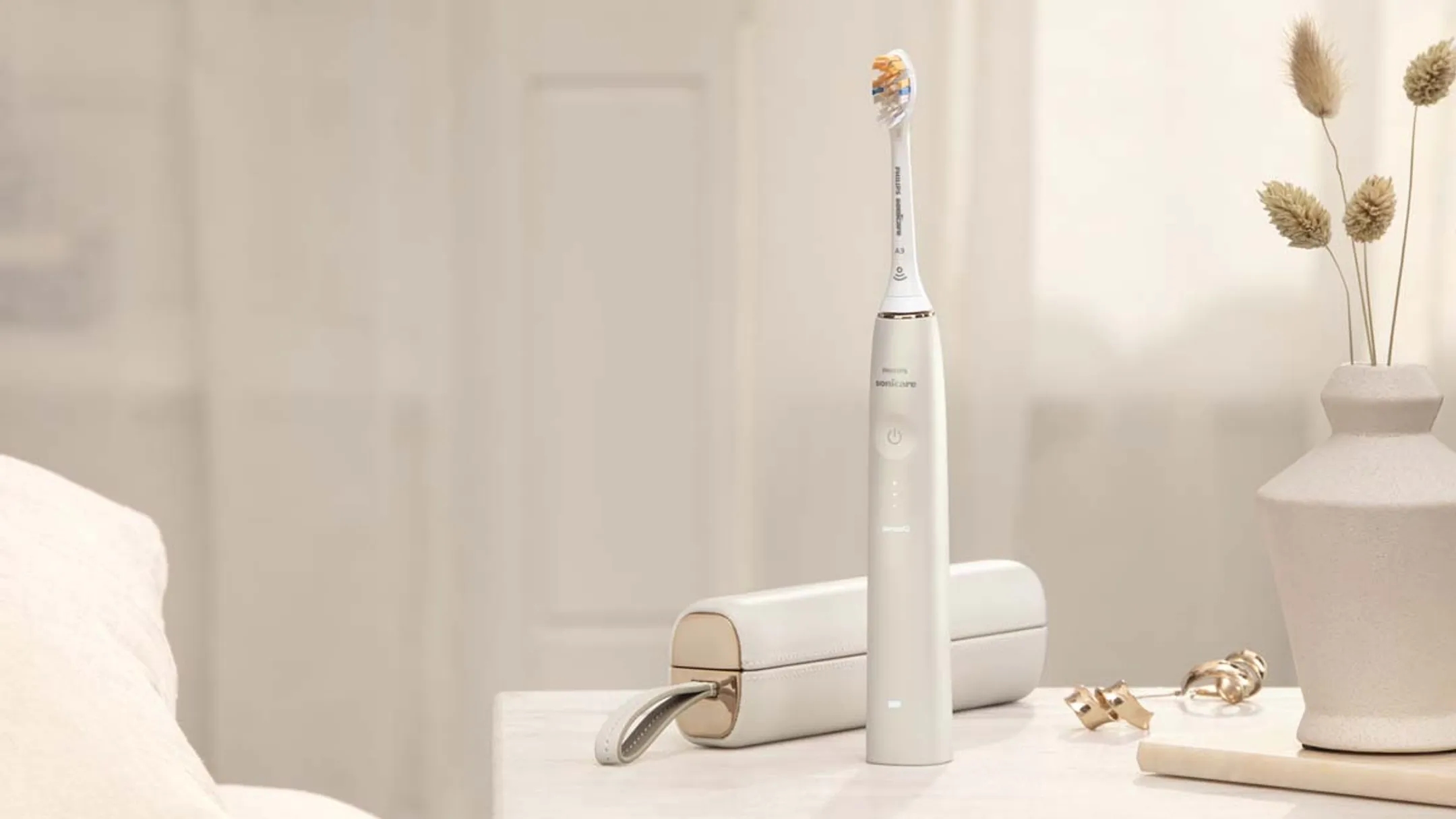 Philips Brosse à dents électrique Sonicare avec SenseIQ HX9992/11 Prestige 9900 Series image