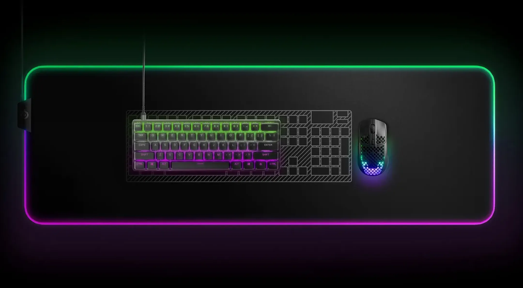 Steelseries Apex Pro Mini (AZERTY FR) - Zwart image