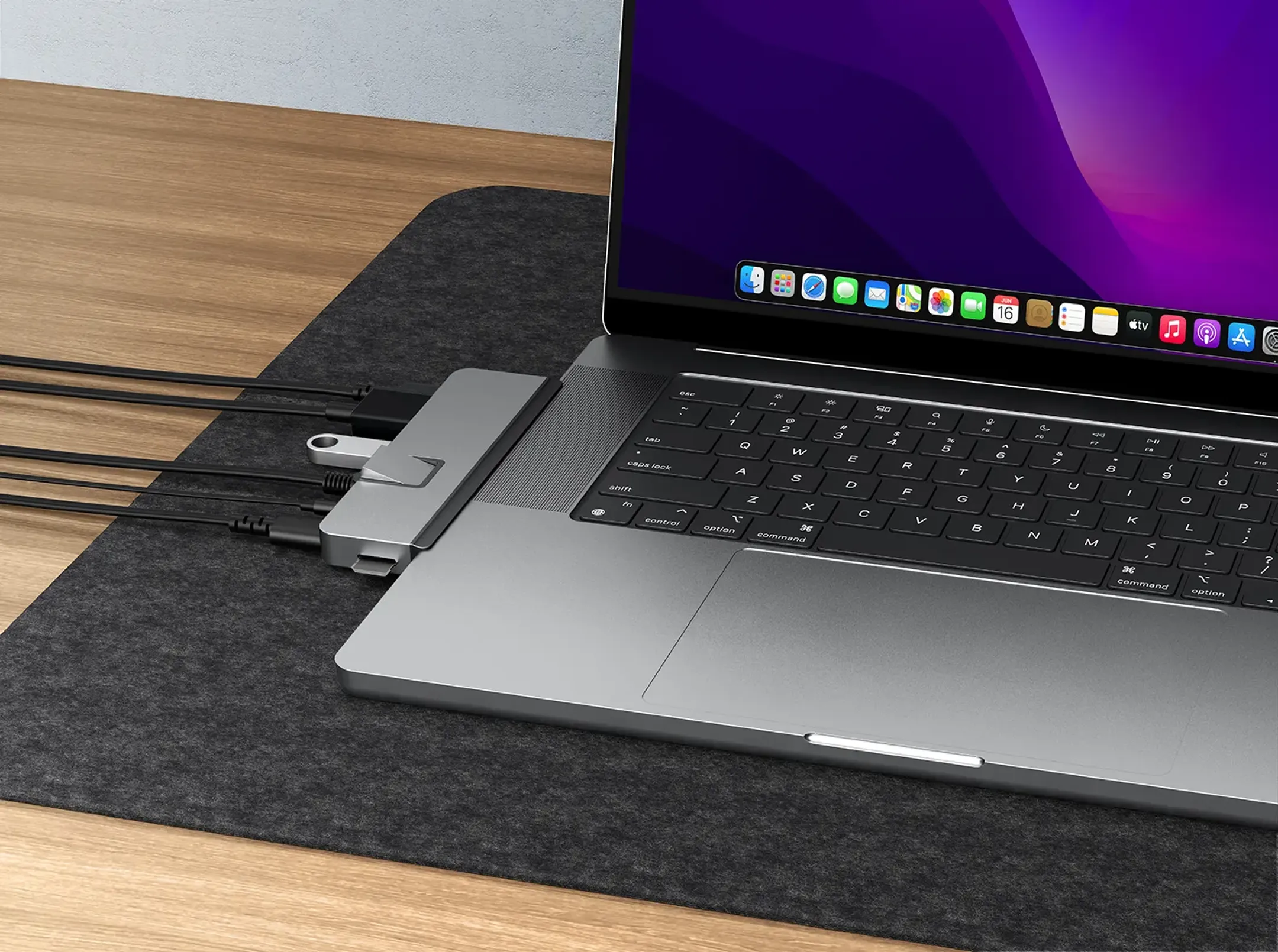 HYPER Hub USB C DUO PRO - 7 ports image