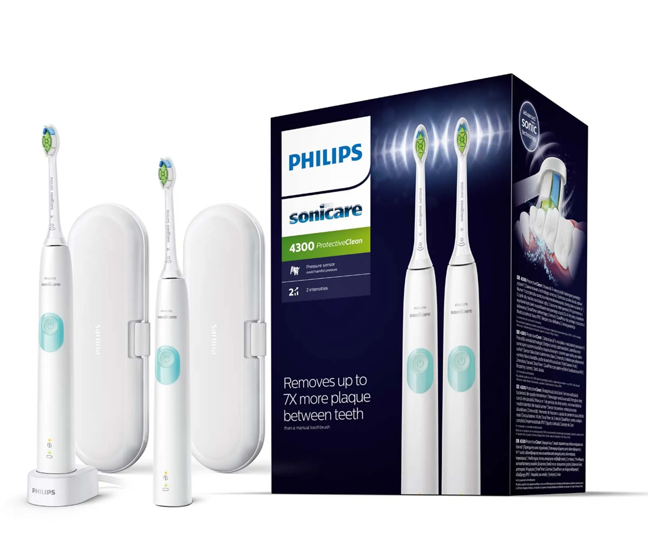 Sonicare Elektrische tandenborstel HX6807/35 ProtectiveClean 4300 Series