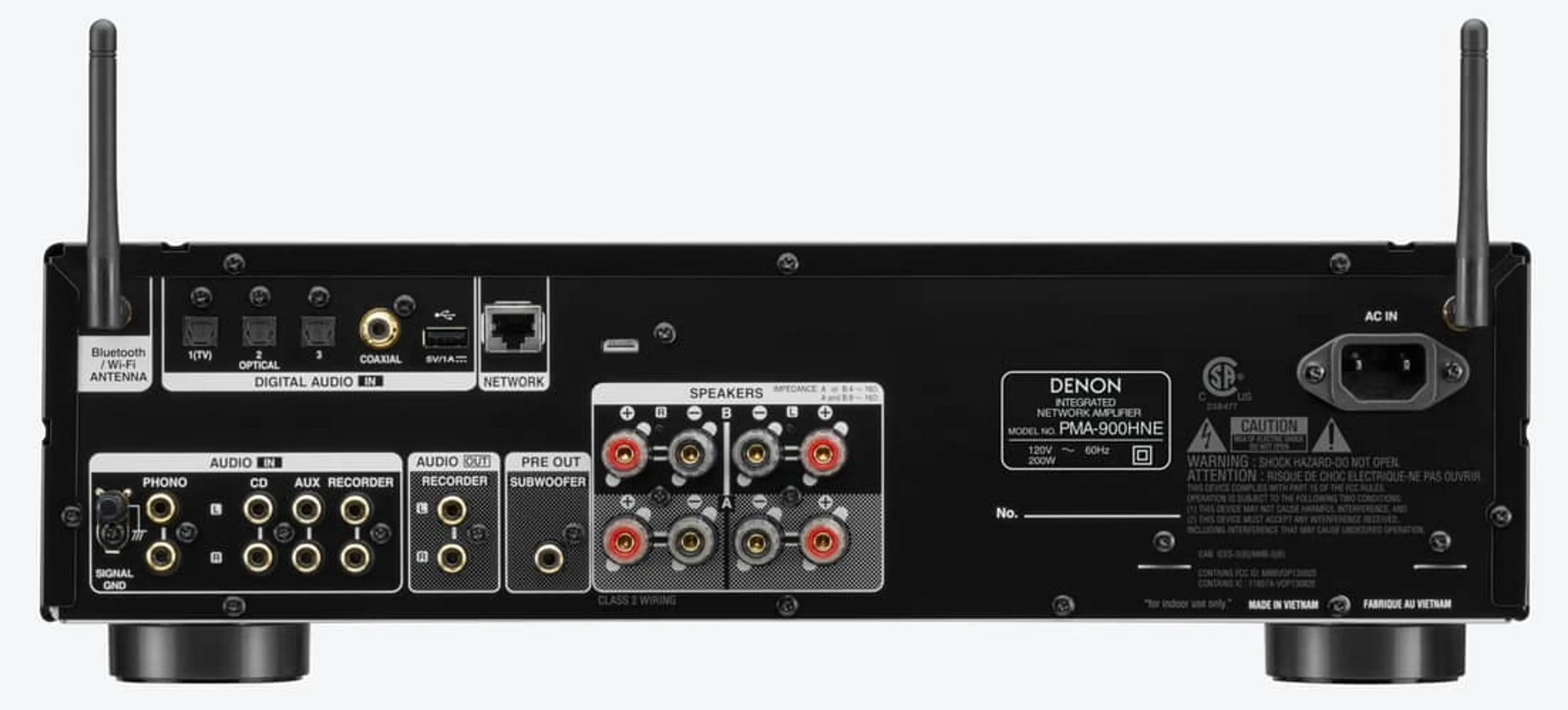 Denon Amplificateur réseau intégré PMA-900HNE - Noir image