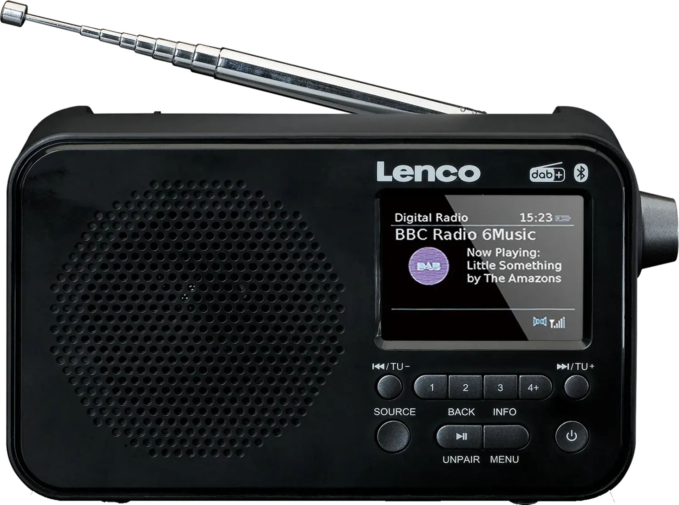 Radio DAB+ compacte - PDR-035BK - Noir