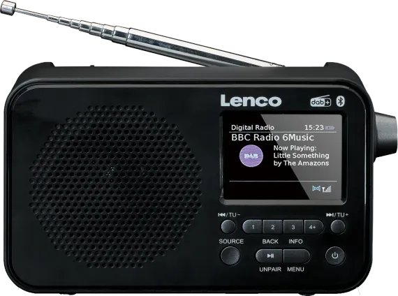 Radio DAB+ compacte - PDR-035BK - Noir
