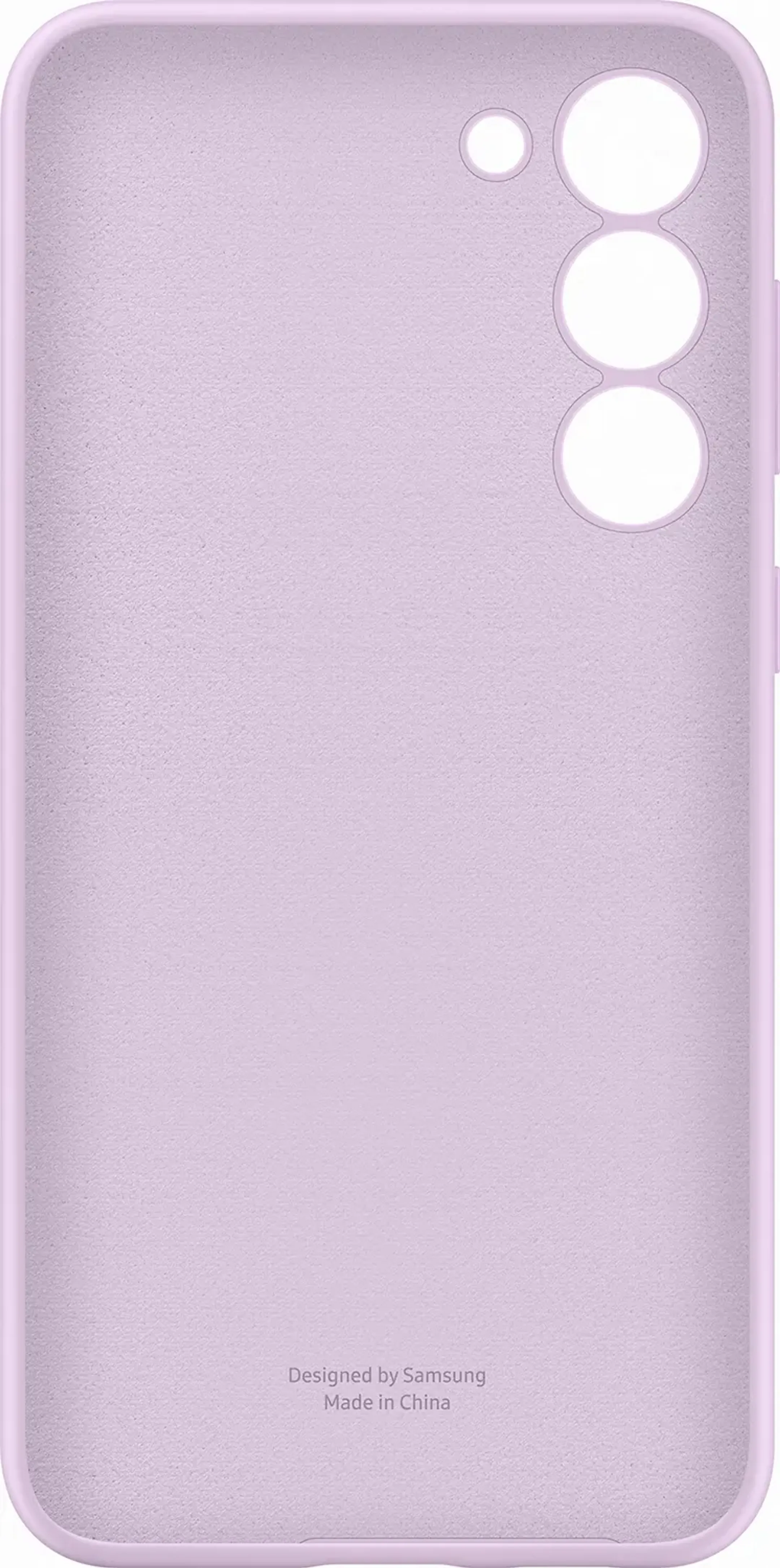 Samsung Siliconen backcover voor Galaxy S23+ - Paars image