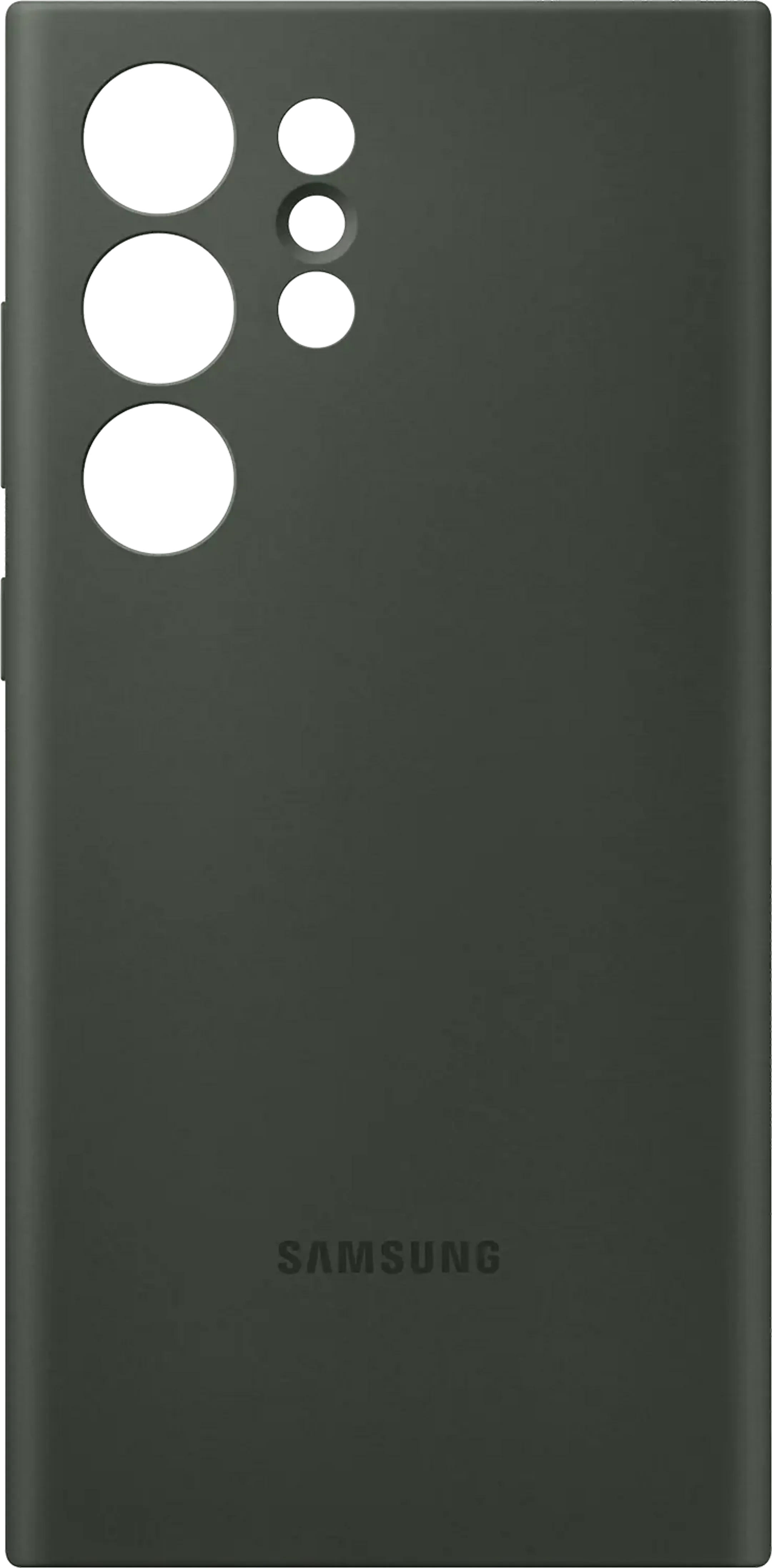 Siliconen backcover voor Galaxy S23 Ultra - Groen