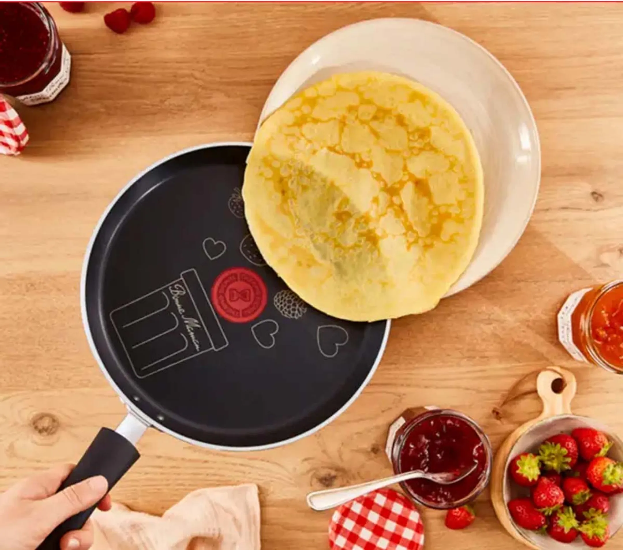 Tefal Pannenkoekenpan Bonne Maman 28cm - B6841102 image