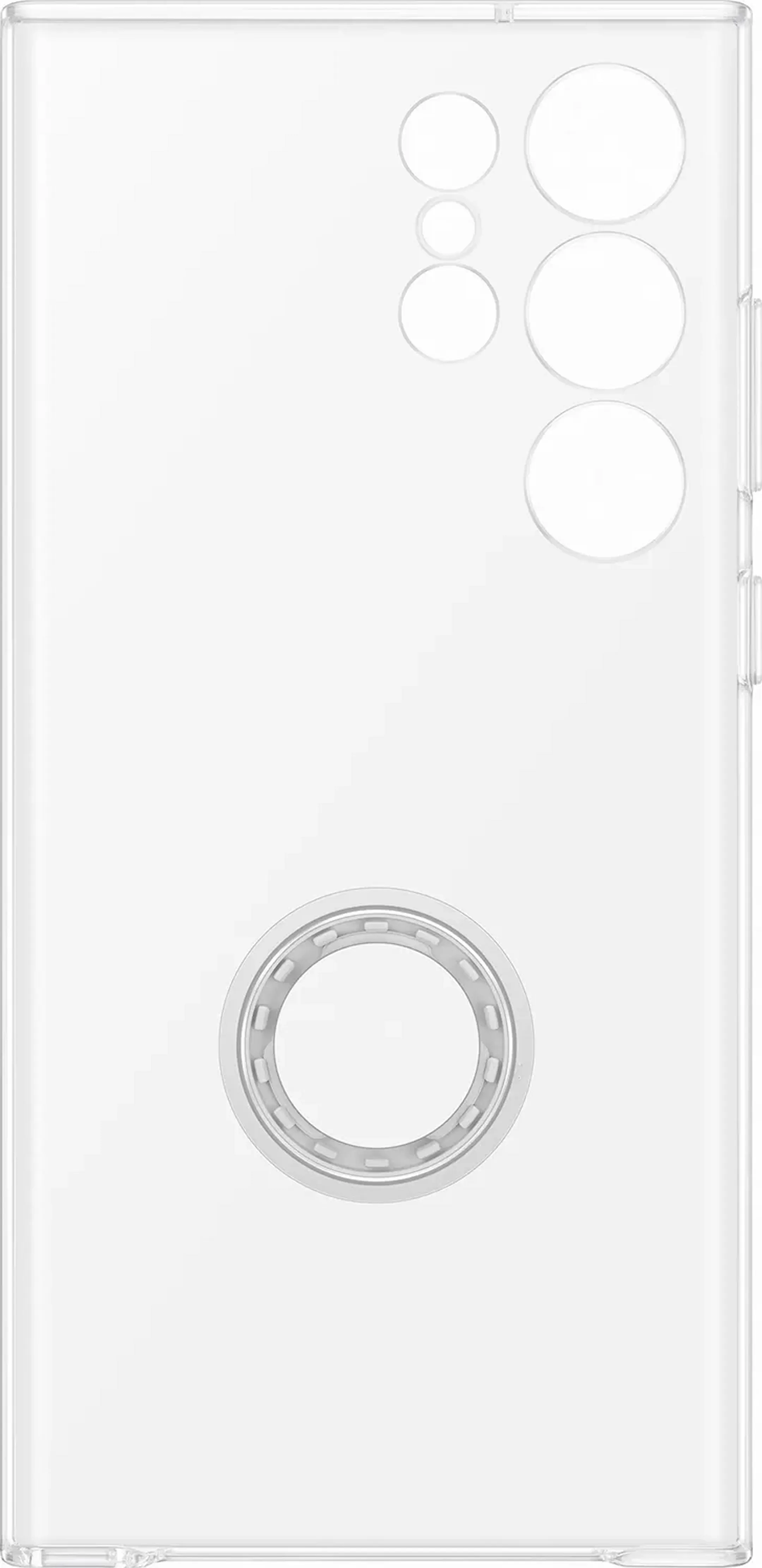 Samsung Coque Clear Gadget Case avec pied annulaire pour Galaxy S23 Ultra image