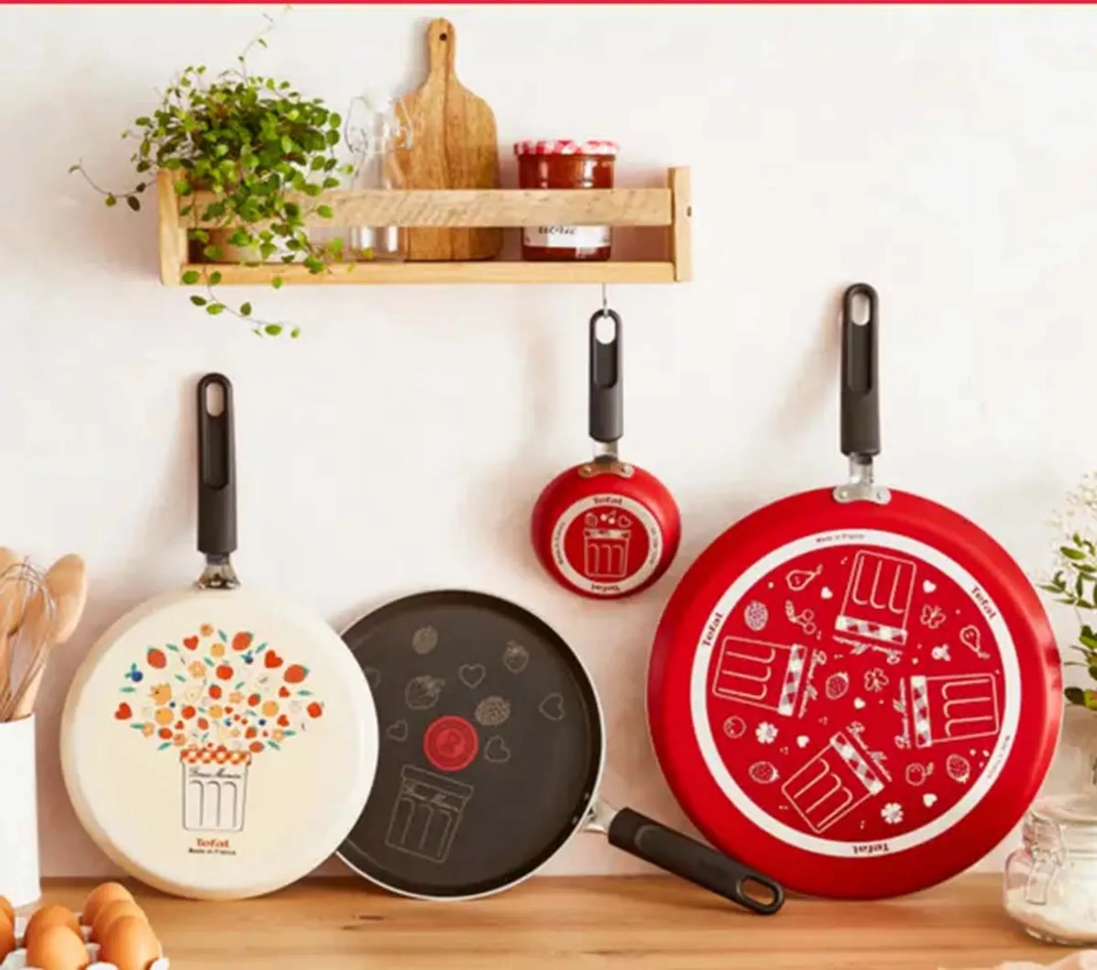 Tefal Pannenkoekenpan Bonne Maman 28cm - B6841102 image