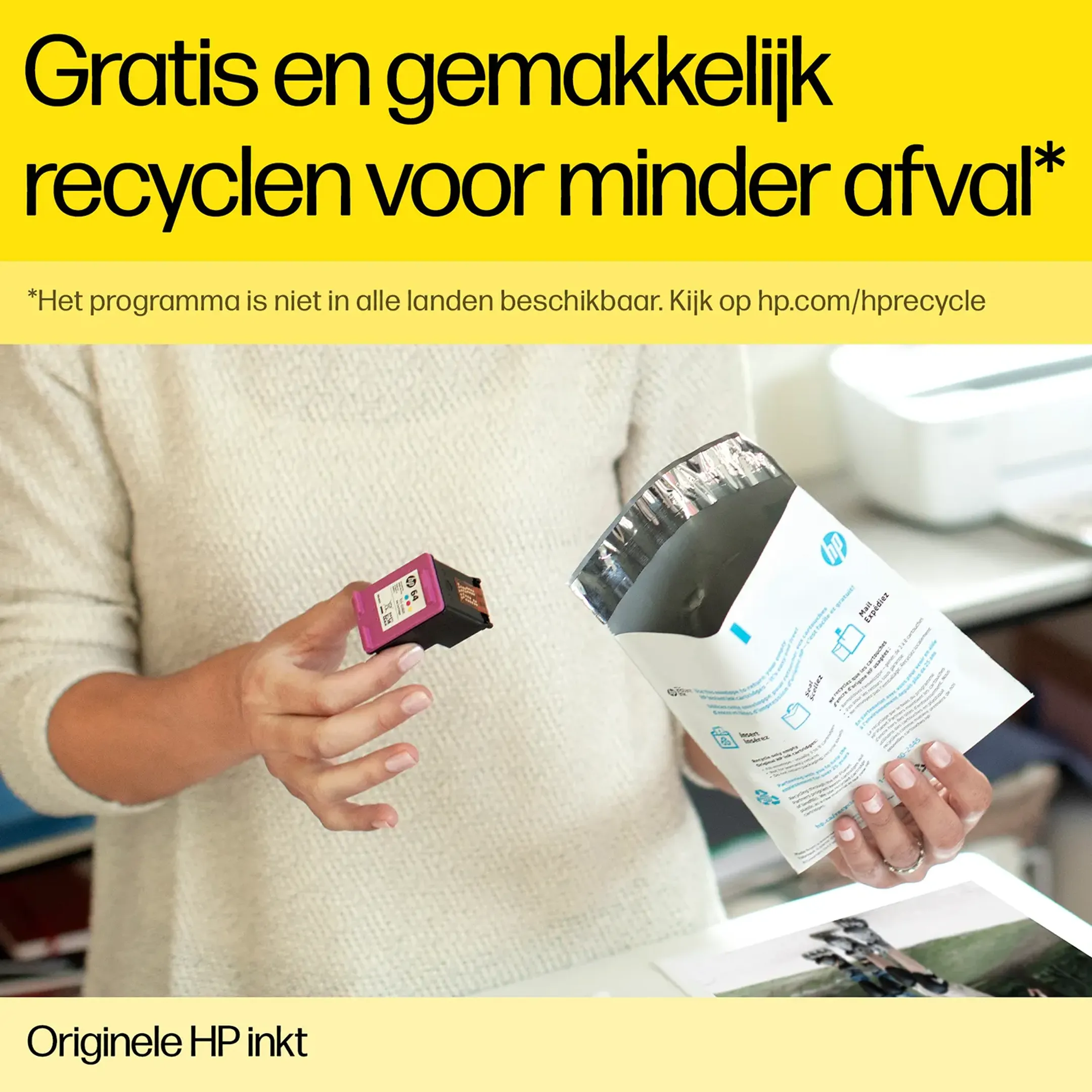 HP 301XL inktpatroon - Zwart image