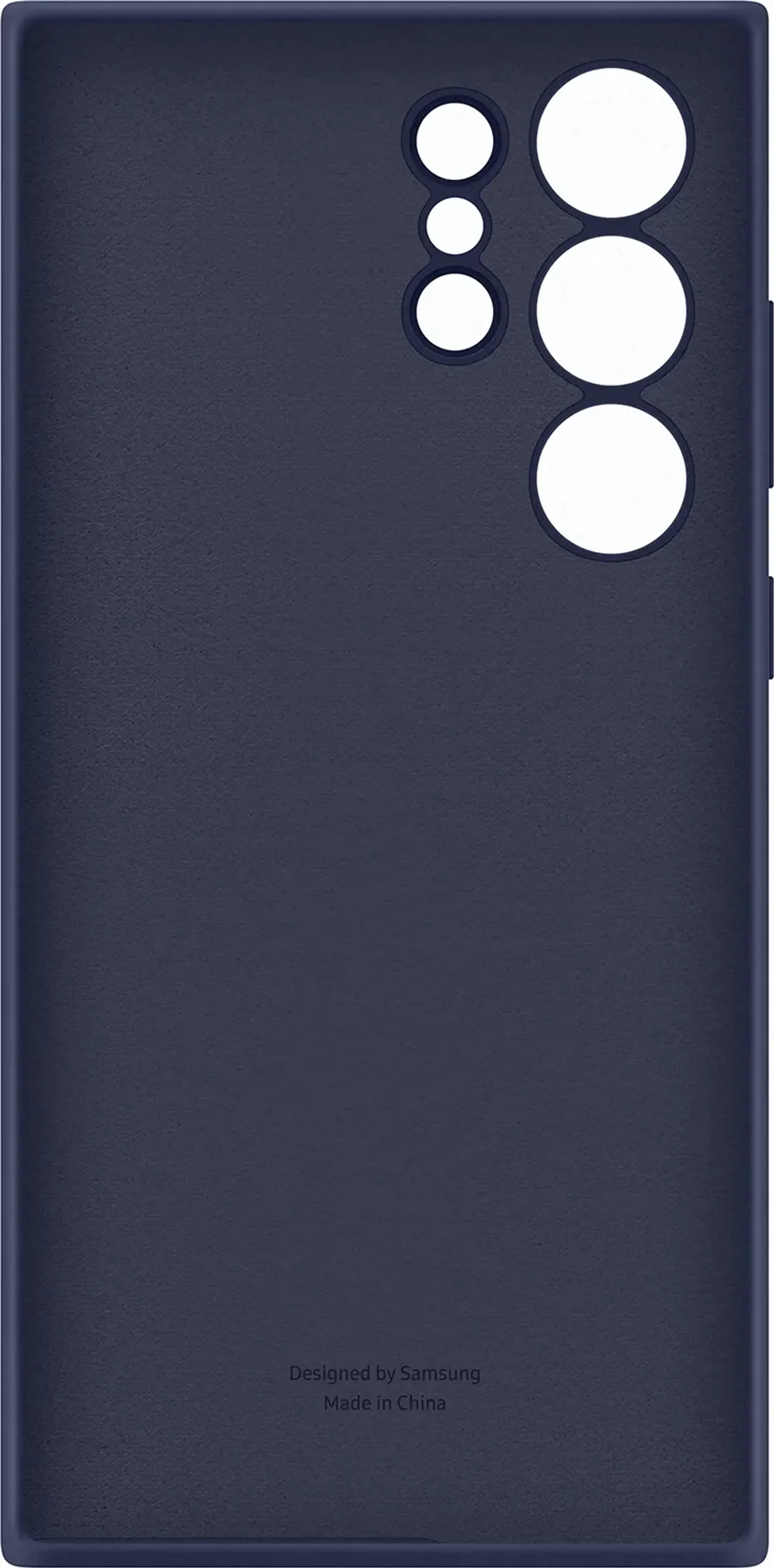 Samsung Siliconen backcover voor Galaxy S23 Ultra - Blauw image