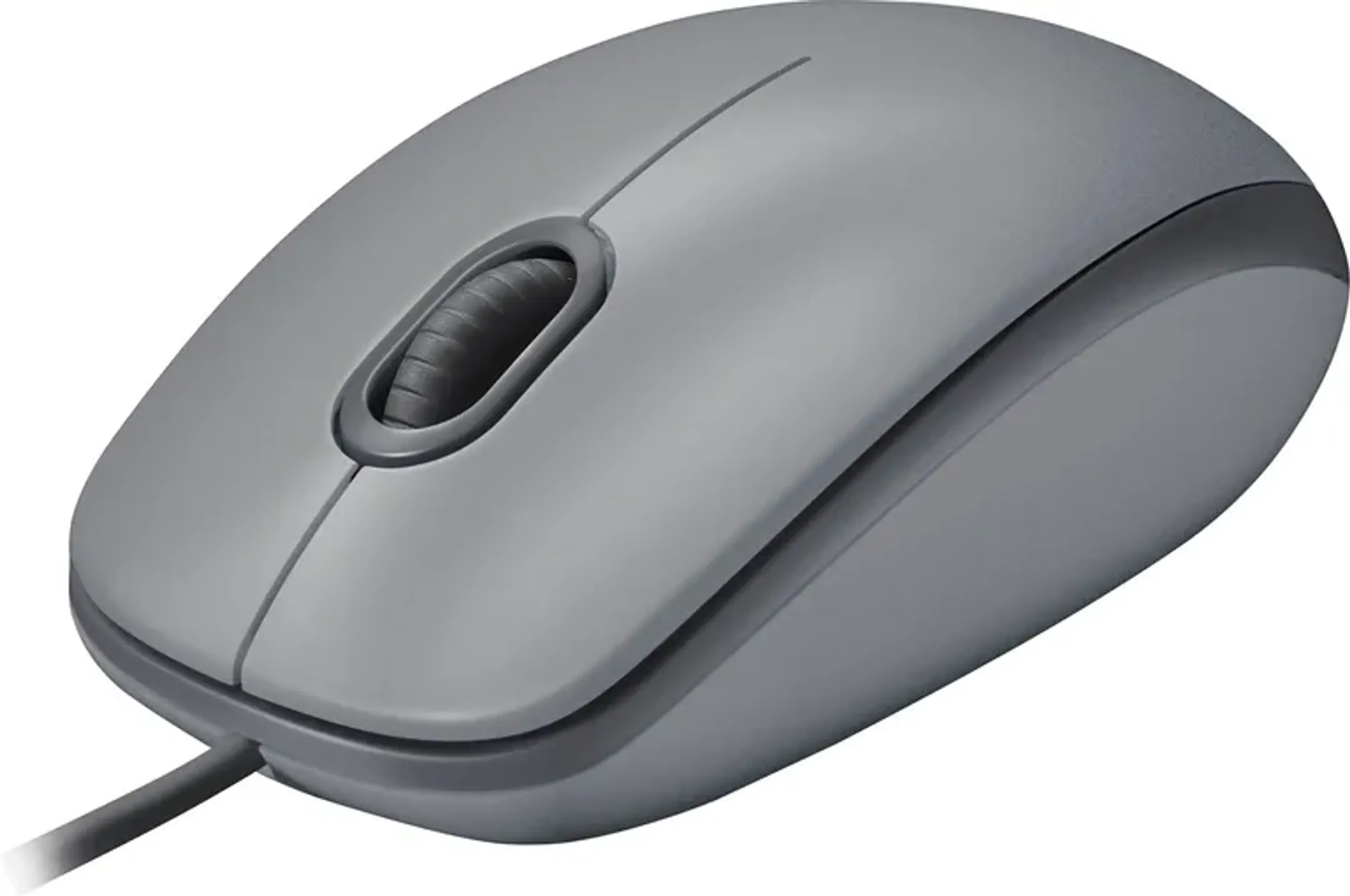 Logitech Souris filaire M110 Silent - Gris Moyen image