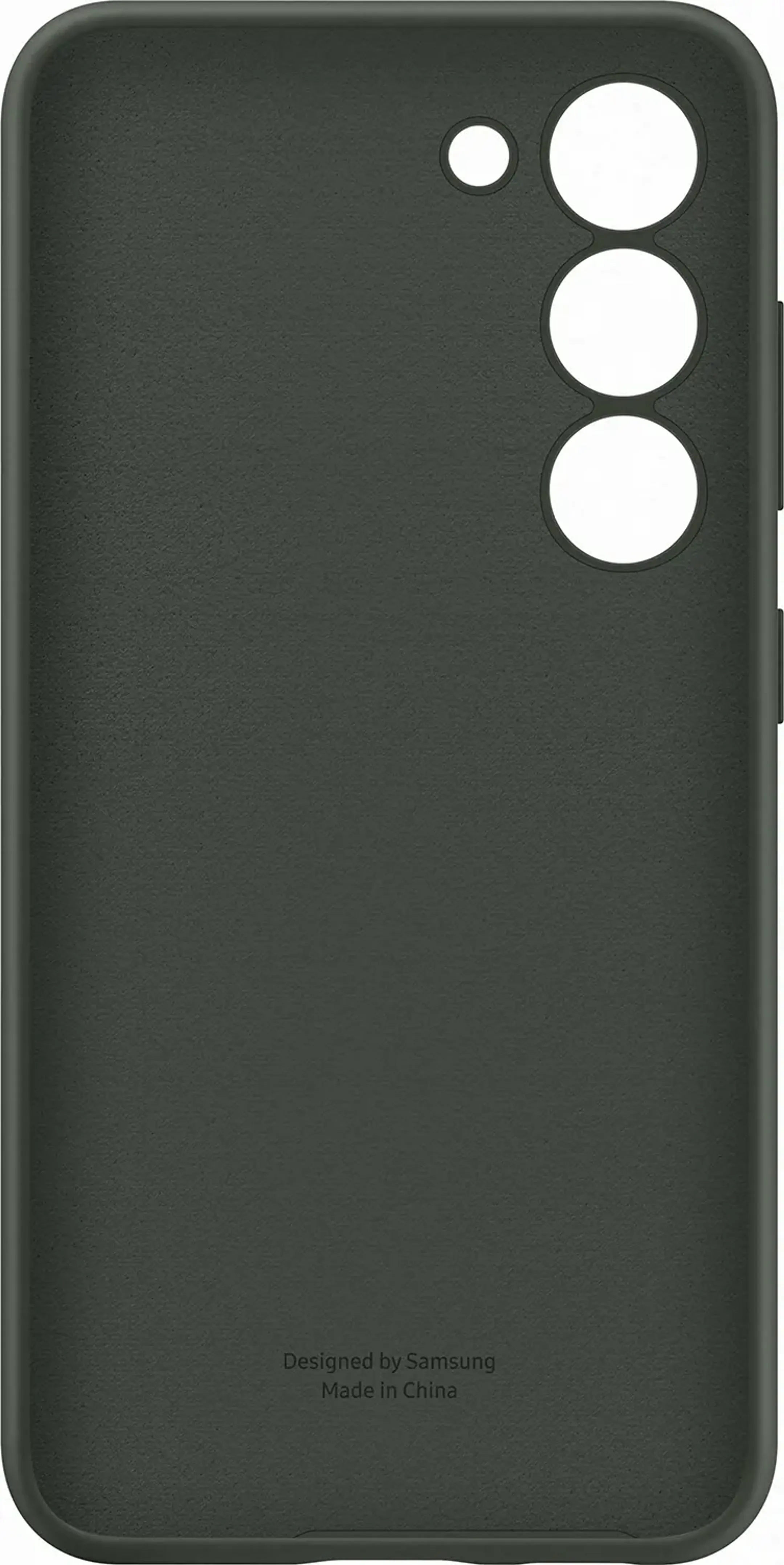 Siliconen backcover voor Galaxy S23 - Groen