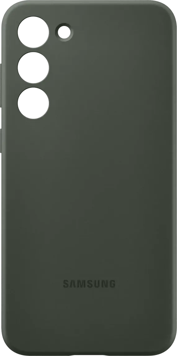 Coque en silicone pour Galaxy S23+ - Vert