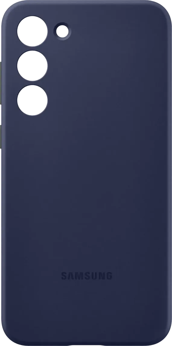 Coque en silicone pour Galaxy S23+ - Bleu