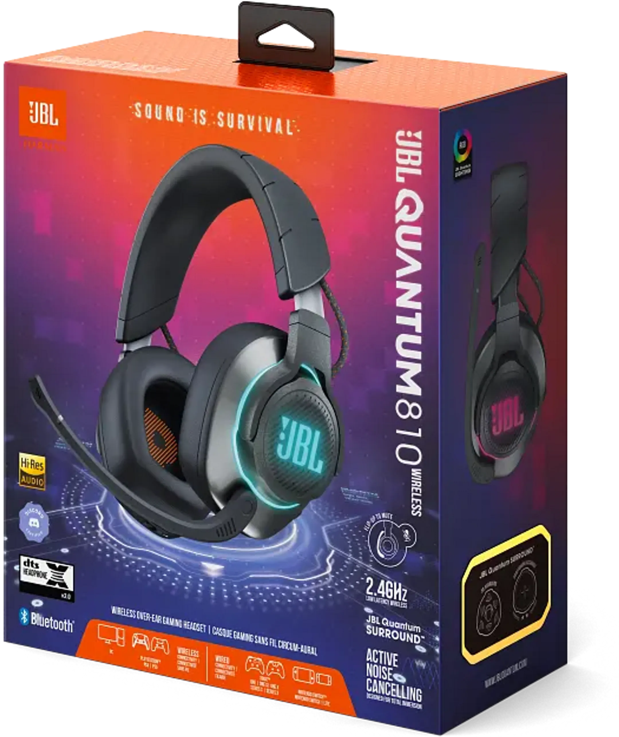 JBL Casque gaming Quantum Q810 - Noir image