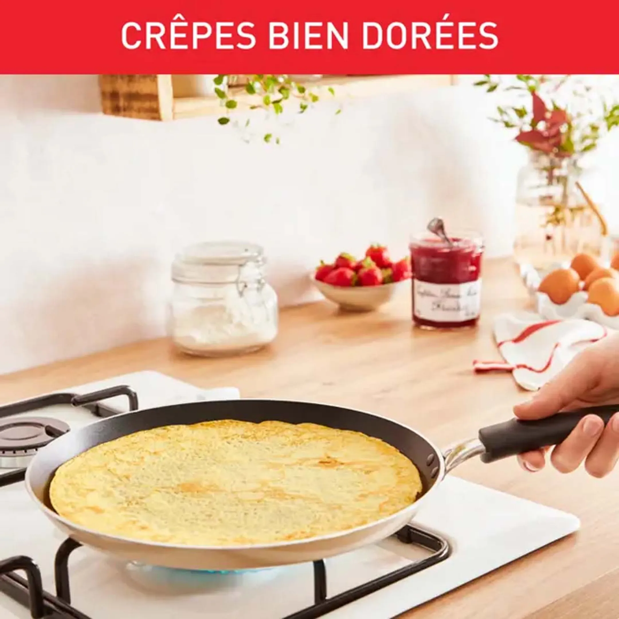 Tefal Poêle à crêpes Bonne Maman 28cm - B6841102 image