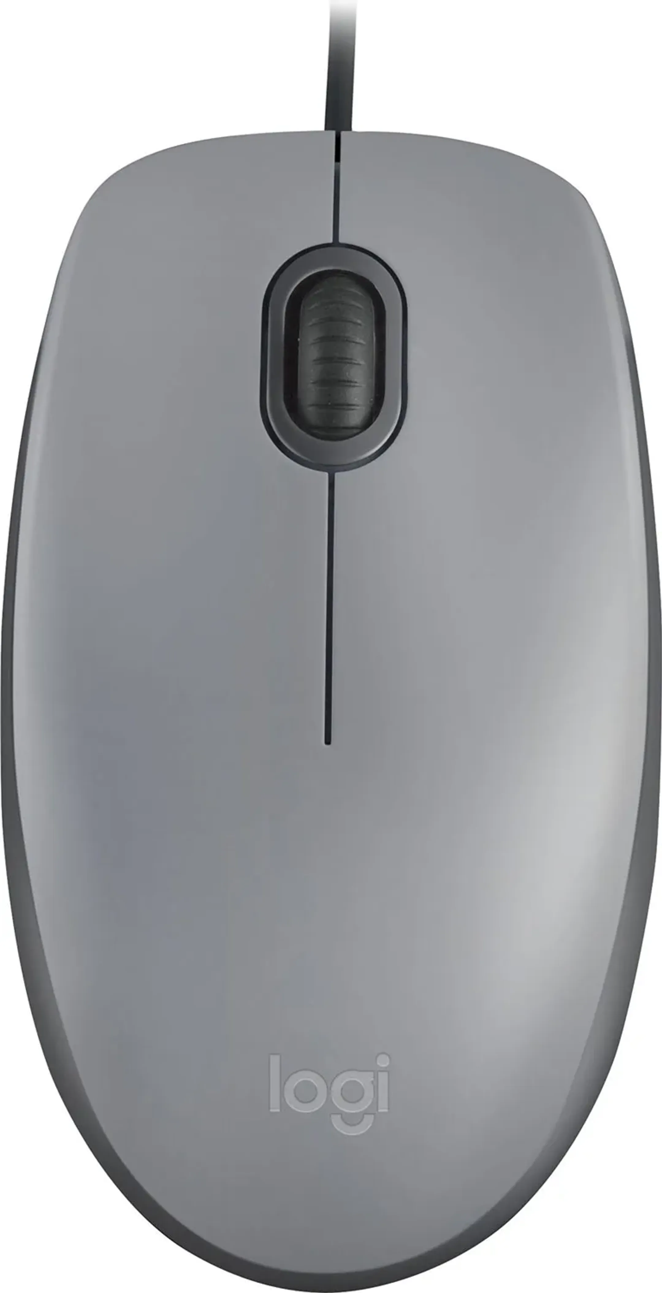 Logitech Souris filaire M110 Silent - Gris Moyen image