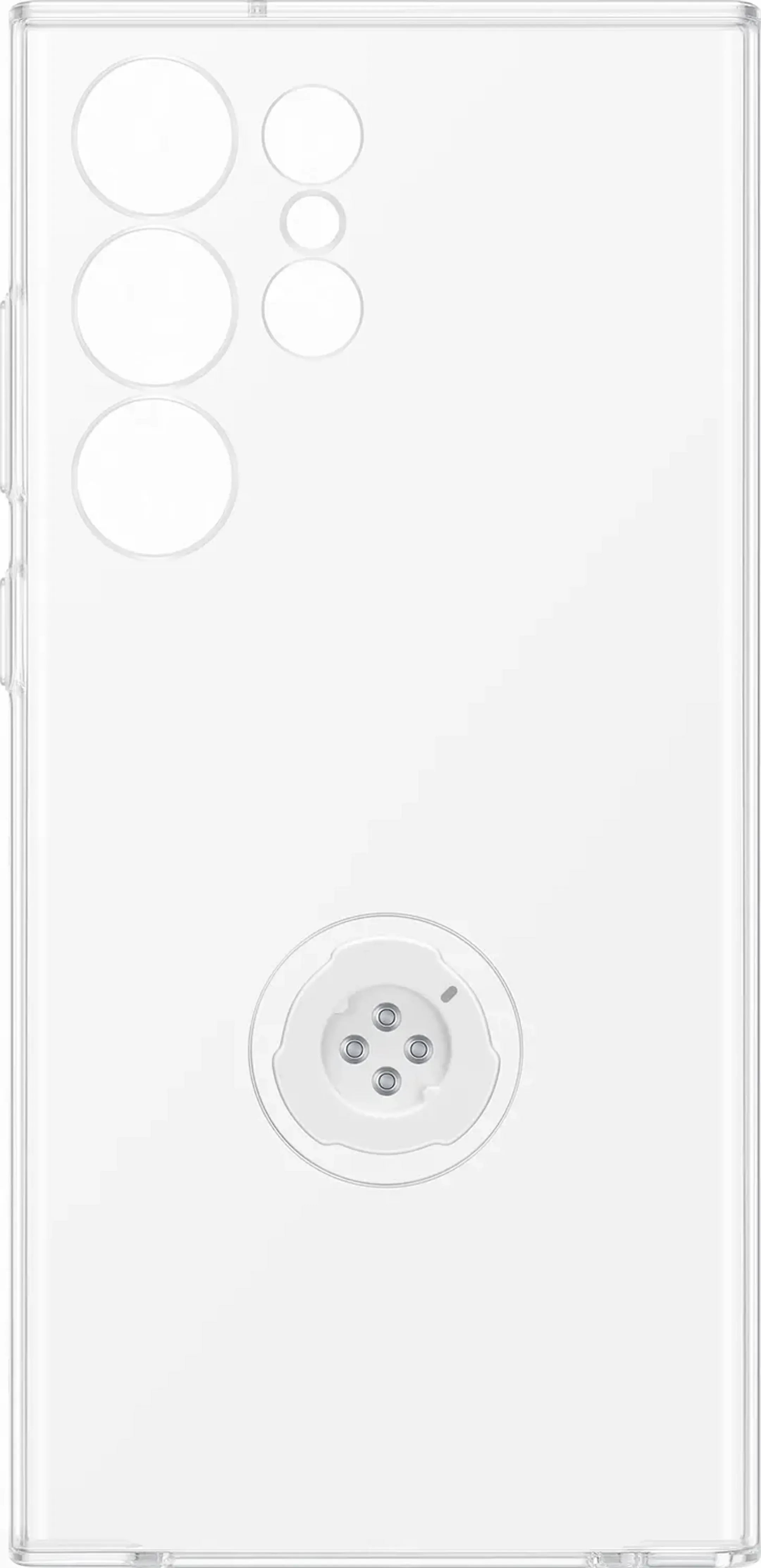 Samsung Coque Clear Gadget Case avec pied annulaire pour Galaxy S23 Ultra image